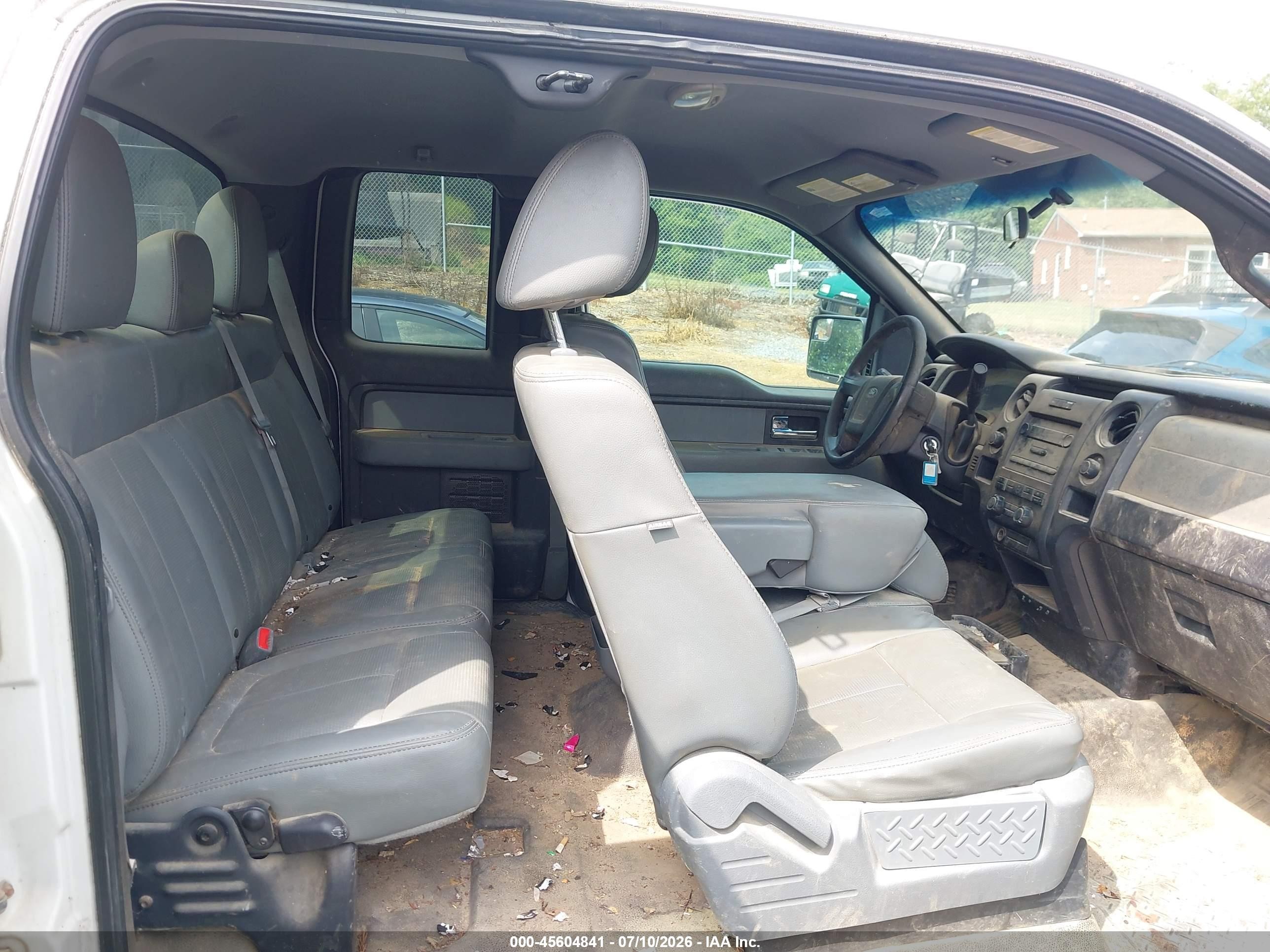 2012 Ford F-150 Xl White vin: 1FTFX1EF0CFA60578