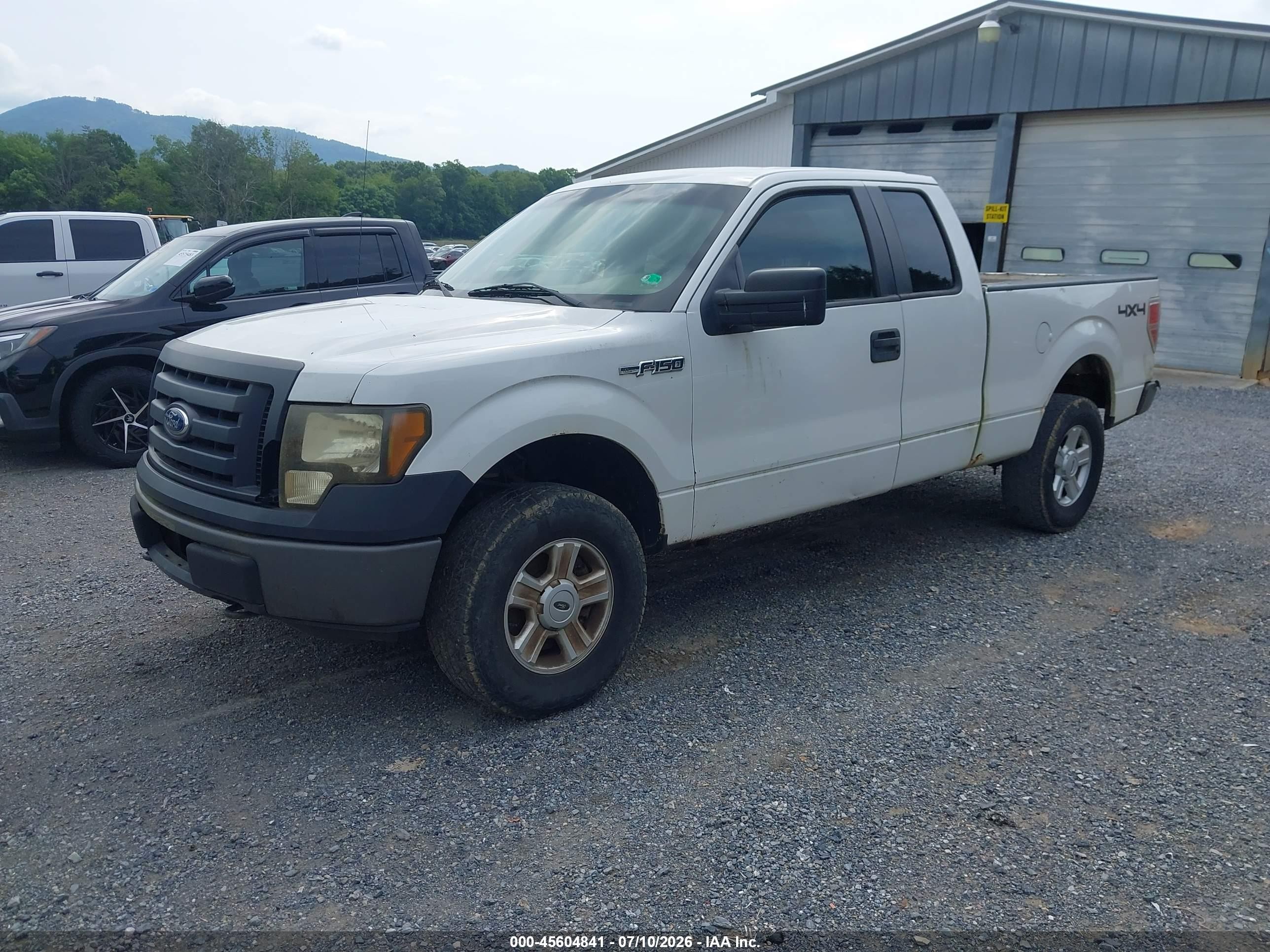 2012 Ford F-150 Xl White vin: 1FTFX1EF0CFA60578