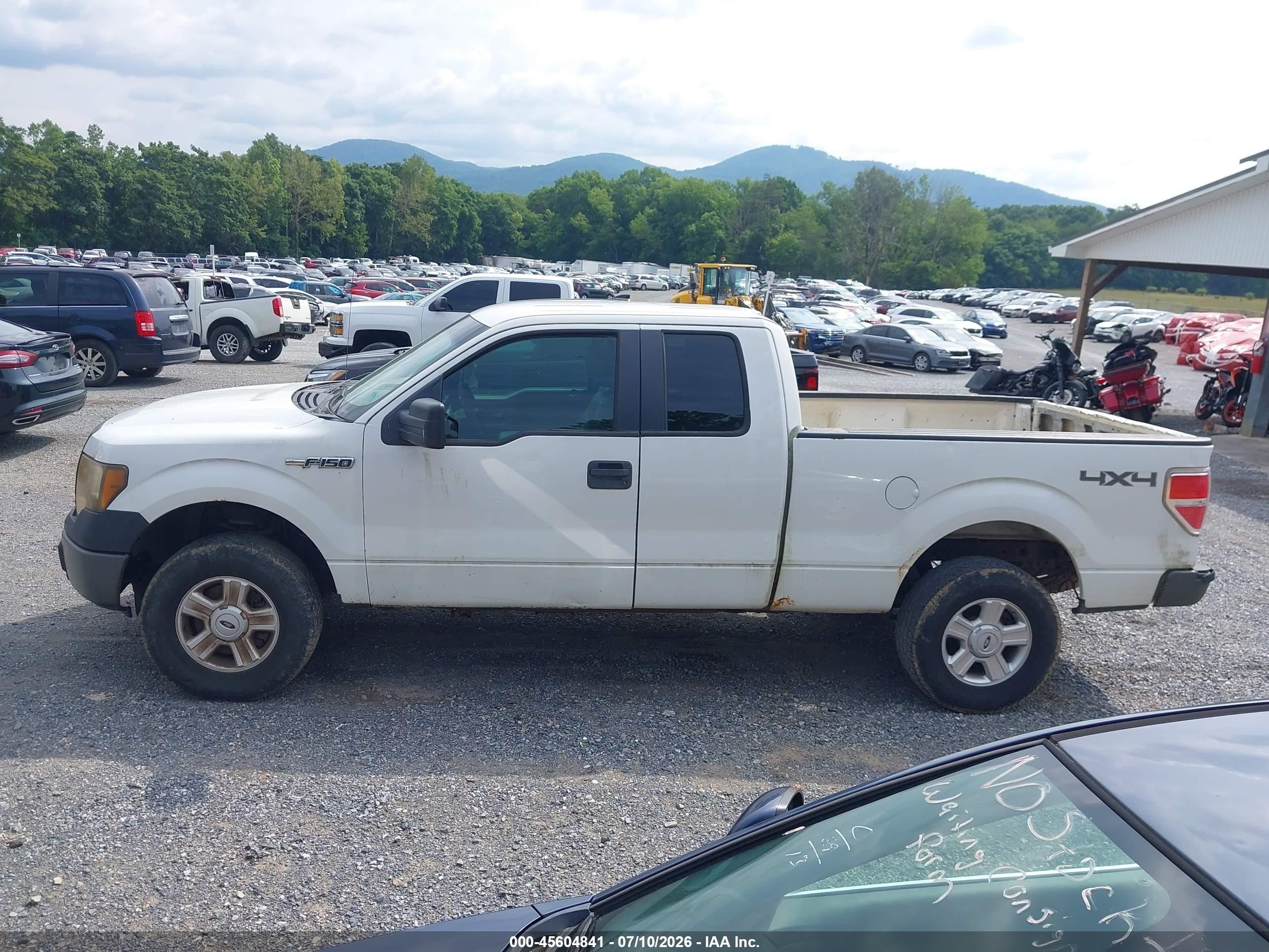 2012 Ford F-150 Xl White vin: 1FTFX1EF0CFA60578