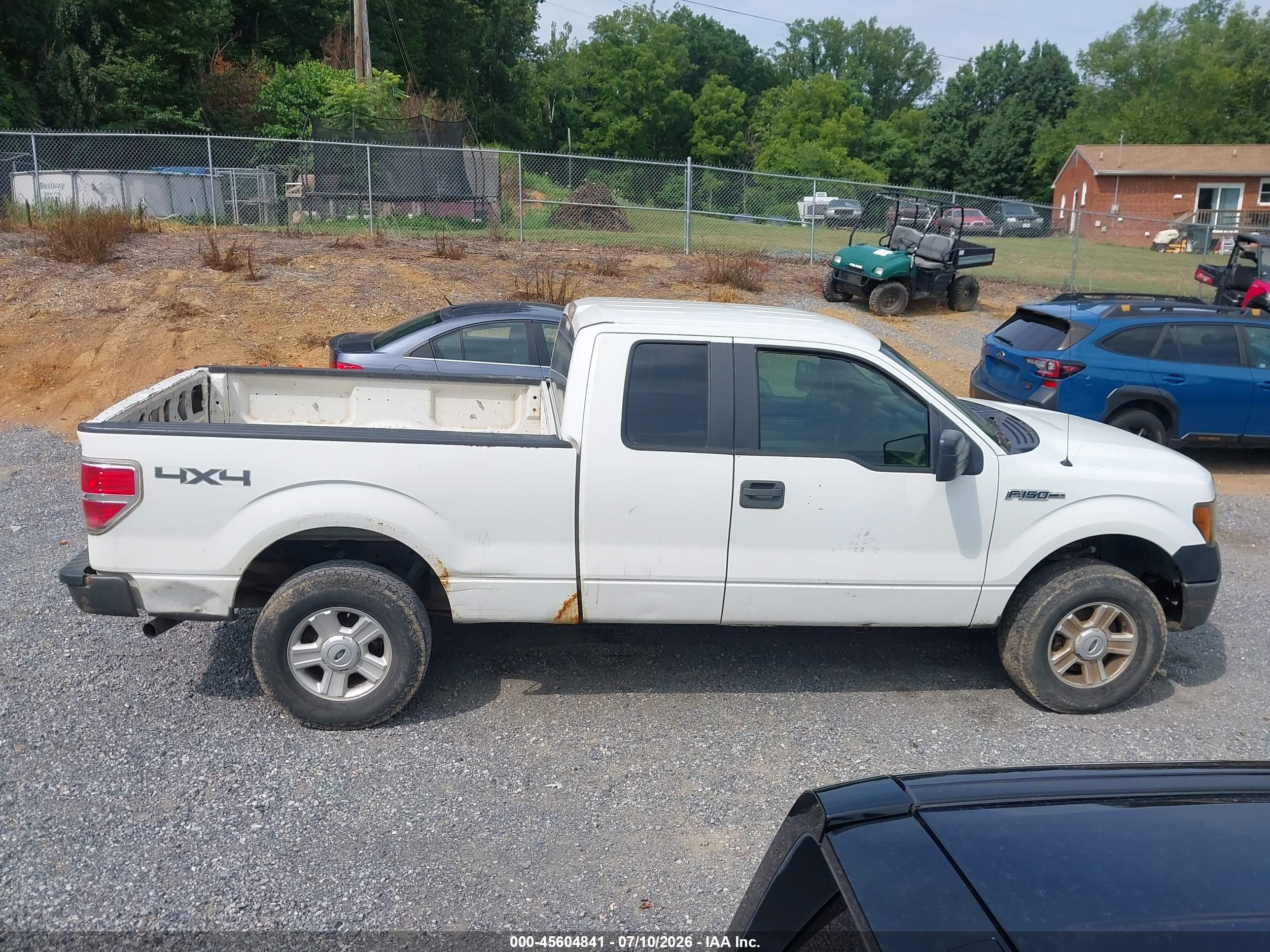 2012 Ford F-150 Xl White vin: 1FTFX1EF0CFA60578
