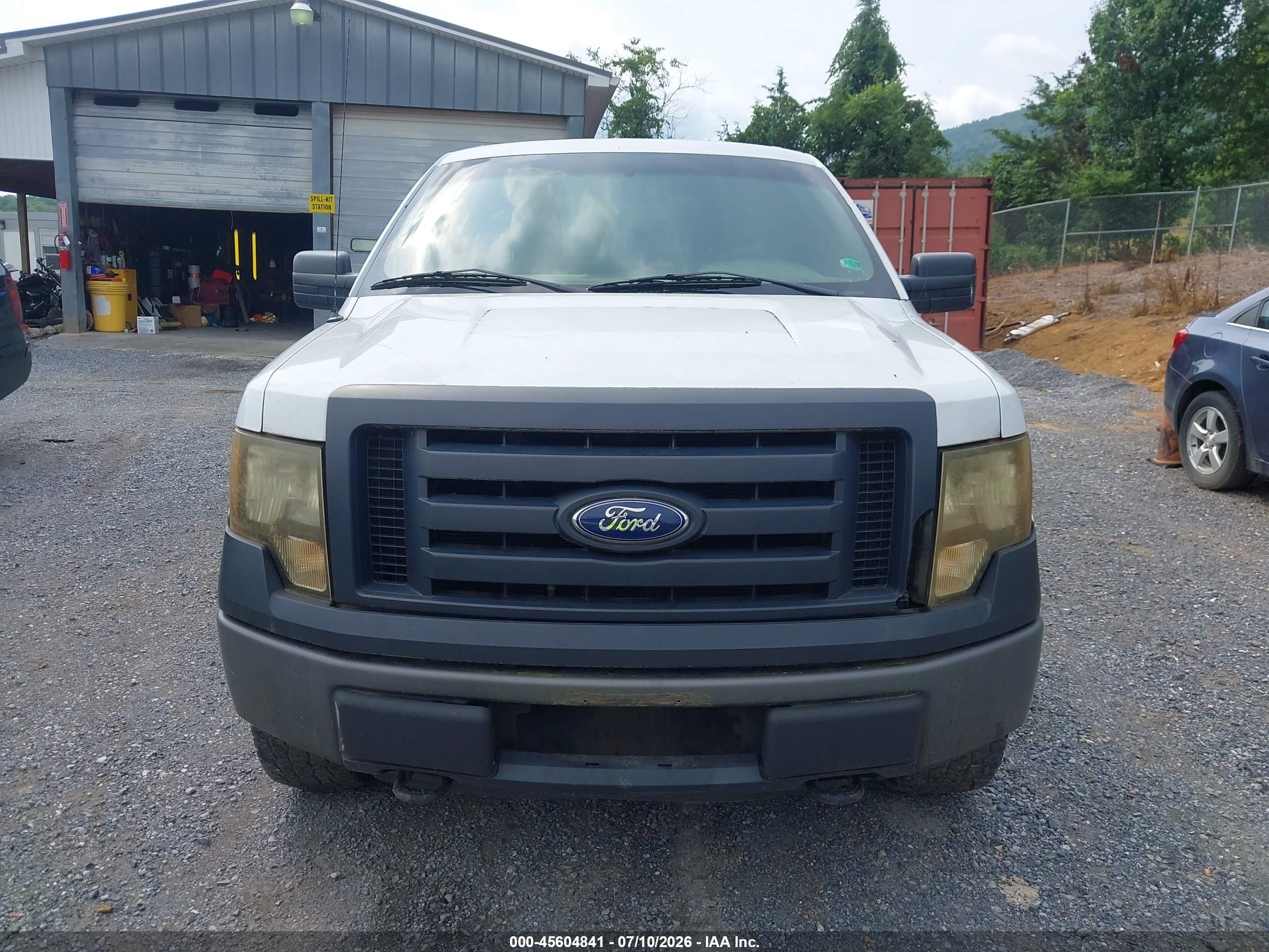 2012 Ford F-150 Xl White vin: 1FTFX1EF0CFA60578