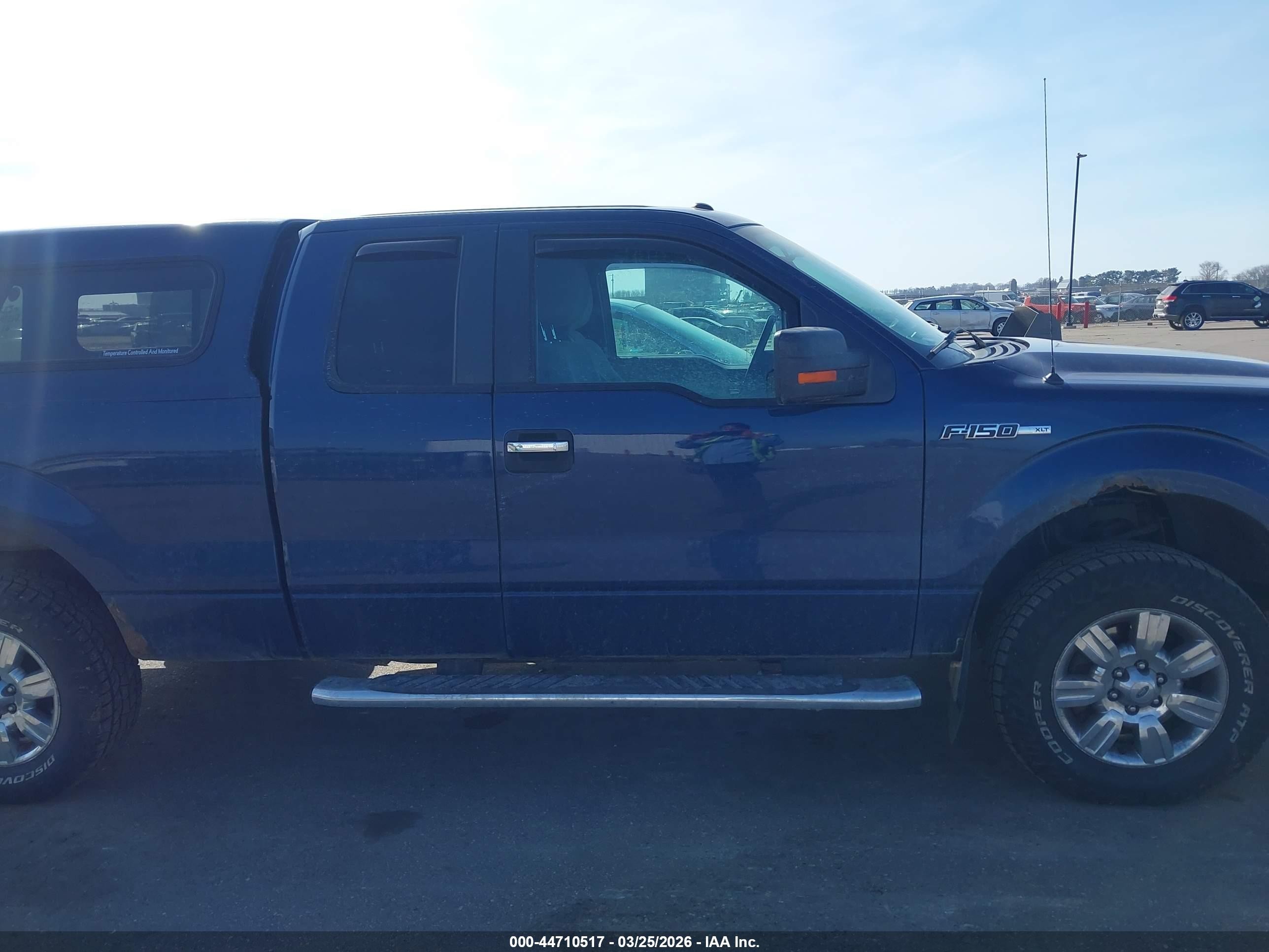 2012 Ford F-150 Xlt Blue vin: 1FTFX1EF0CFB15434