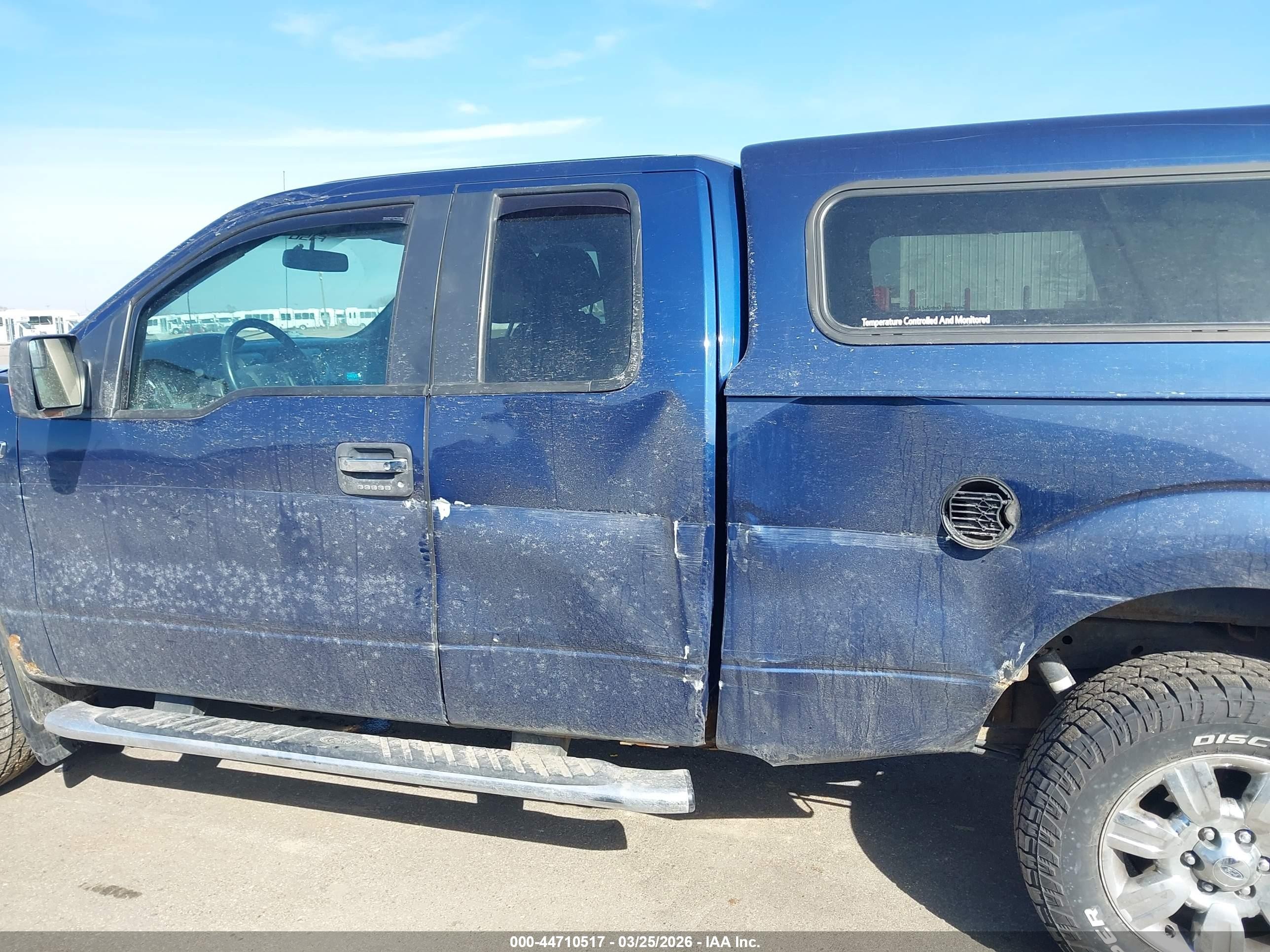 2012 Ford F-150 Xlt Blue vin: 1FTFX1EF0CFB15434
