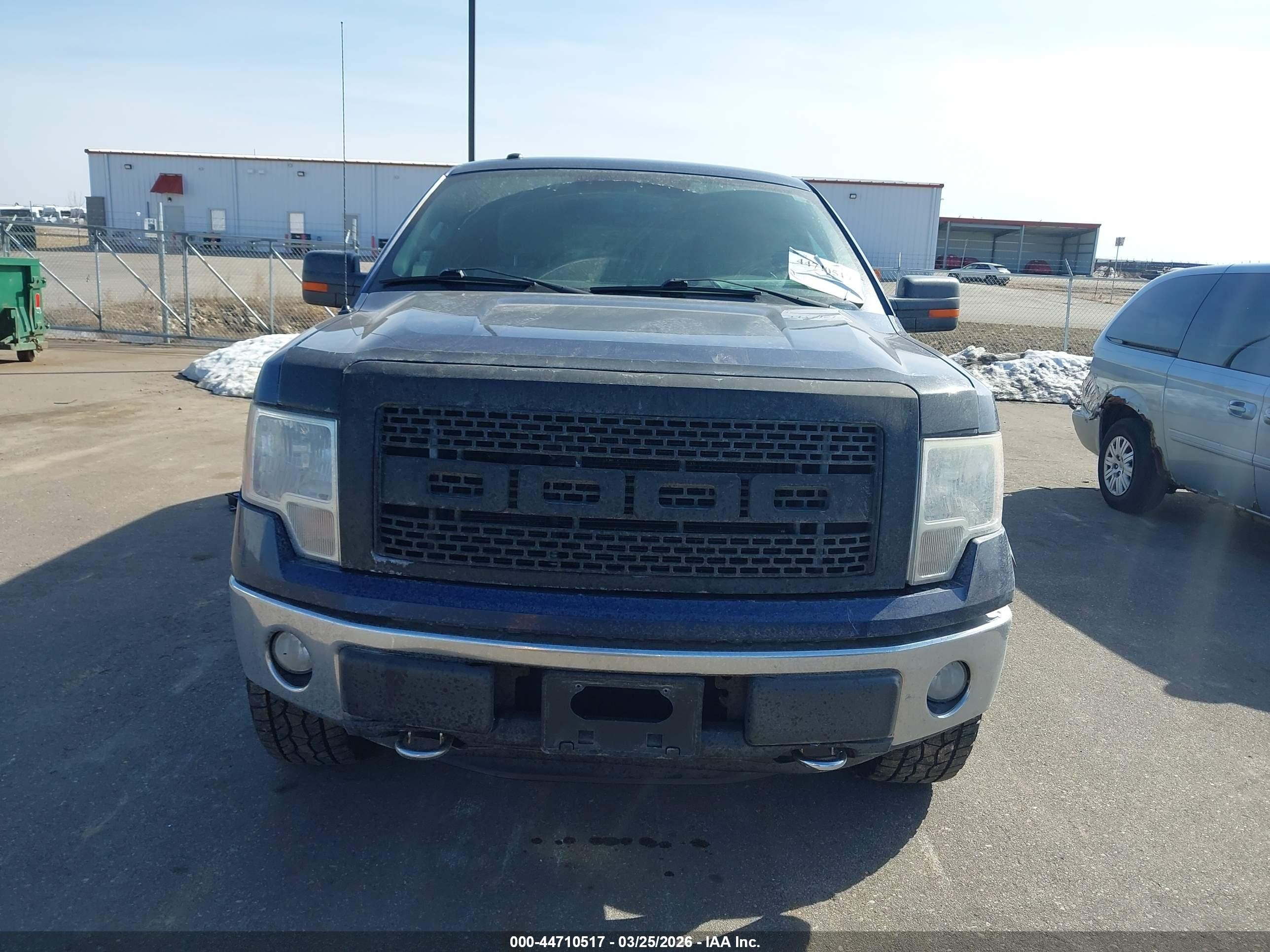 2012 Ford F-150 Xlt Blue vin: 1FTFX1EF0CFB15434