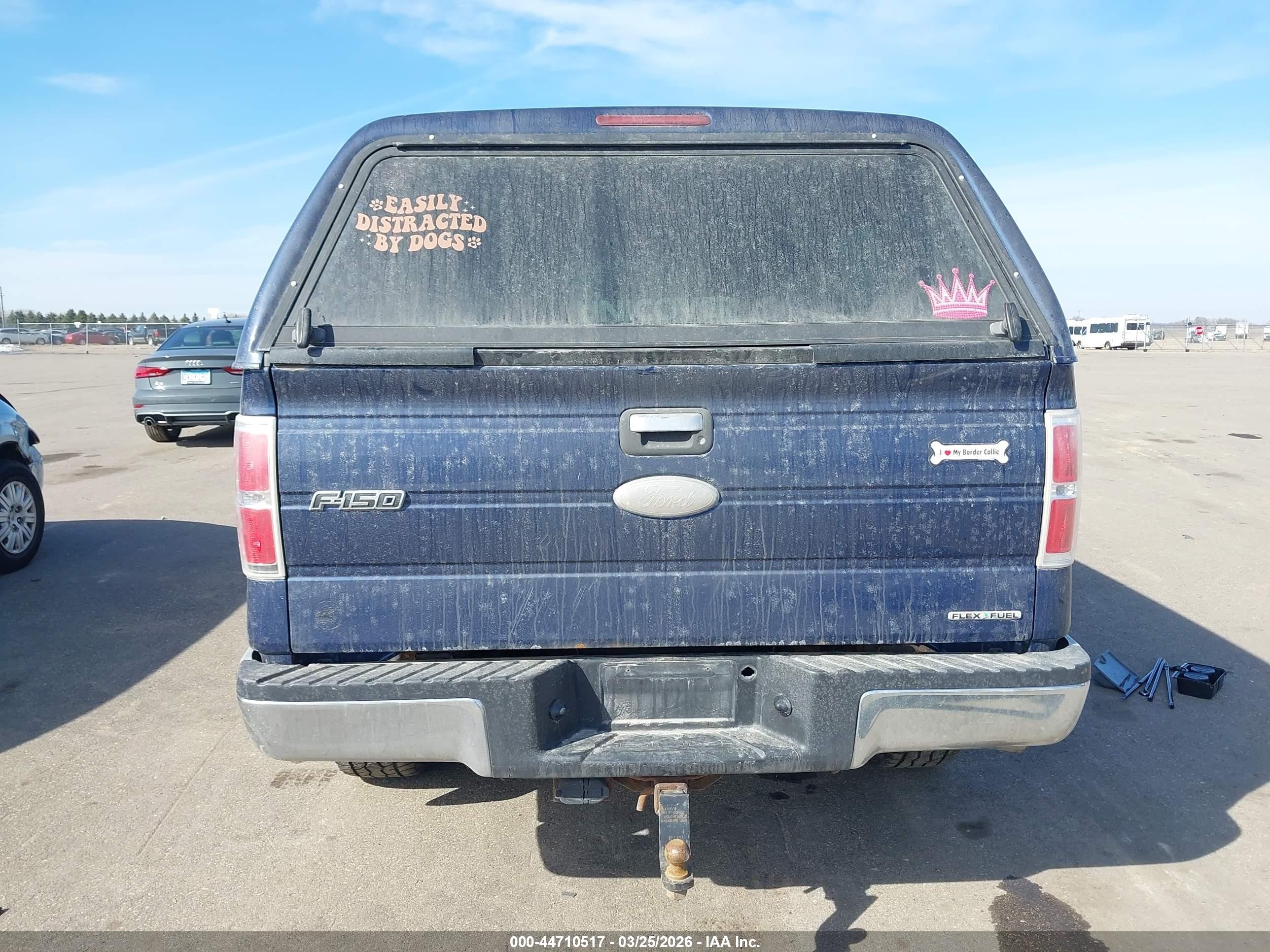 2012 Ford F-150 Xlt Blue vin: 1FTFX1EF0CFB15434