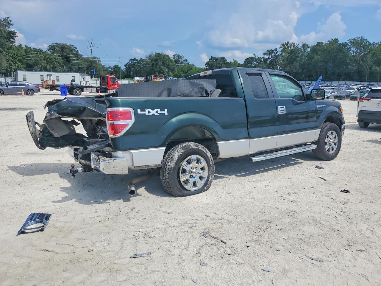 2012 Ford F150 Super Cab Charcoal vin: 1FTFX1EF0CFB84494