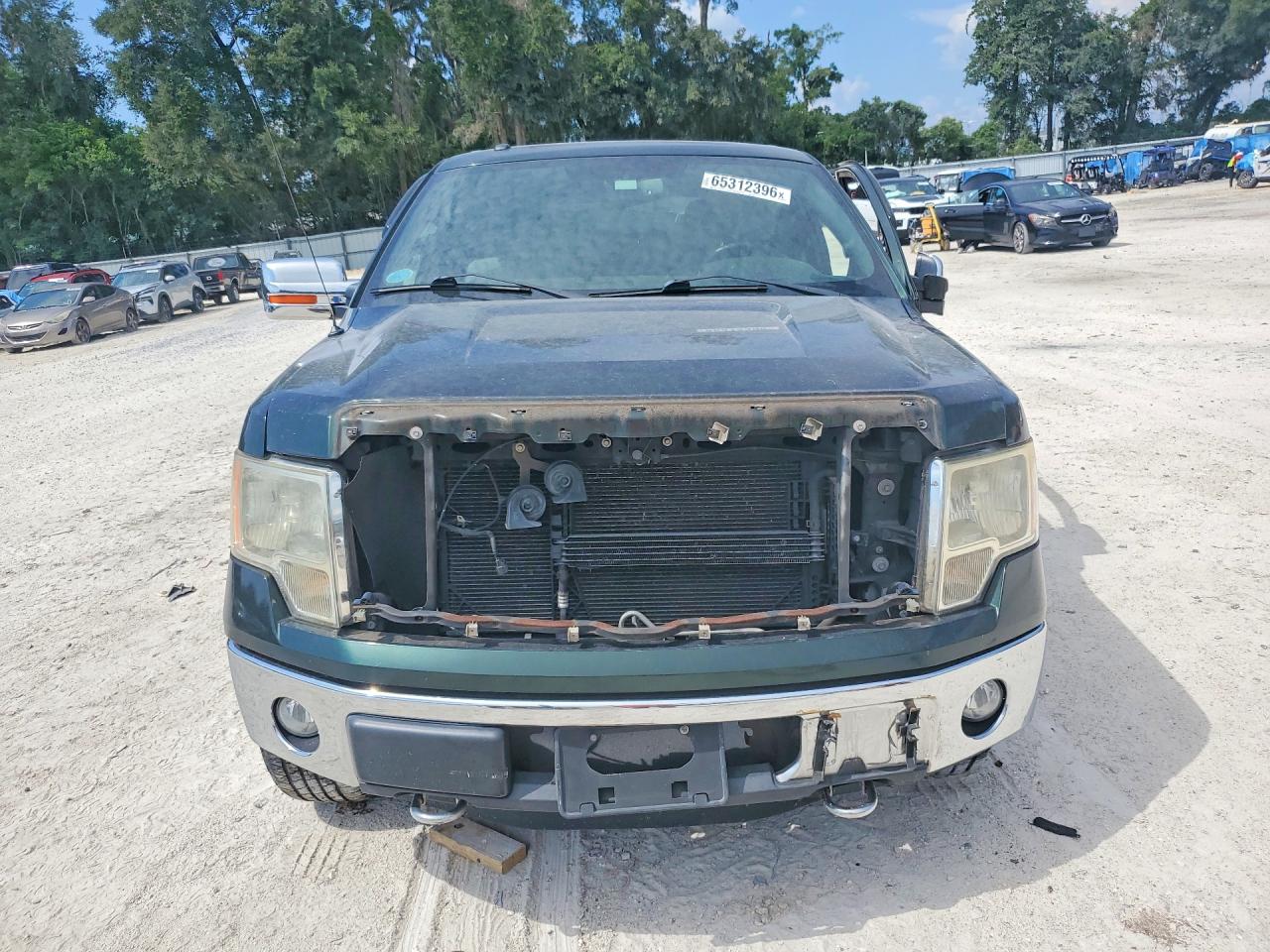 2012 Ford F150 Super Cab Charcoal vin: 1FTFX1EF0CFB84494