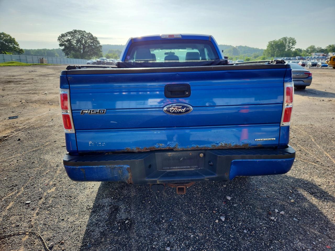 2012 Ford F150 Super Cab Blue vin: 1FTFX1EF0CFB85127