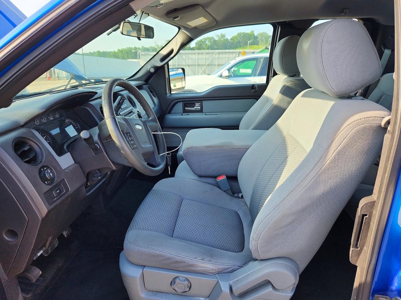 2012 Ford F150 Super Cab Blue vin: 1FTFX1EF0CFB85127