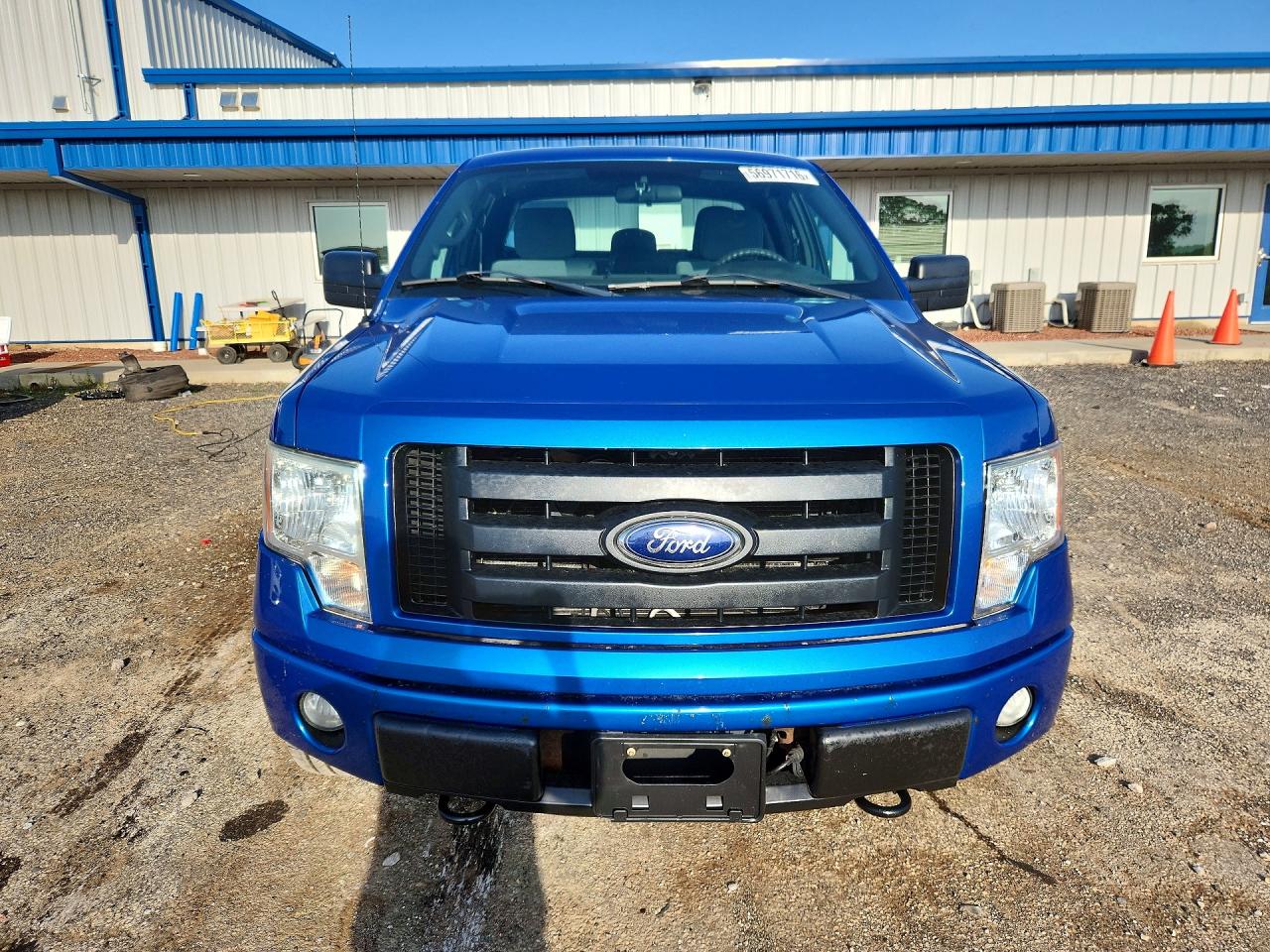 2012 Ford F150 Super Cab Blue vin: 1FTFX1EF0CFB85127