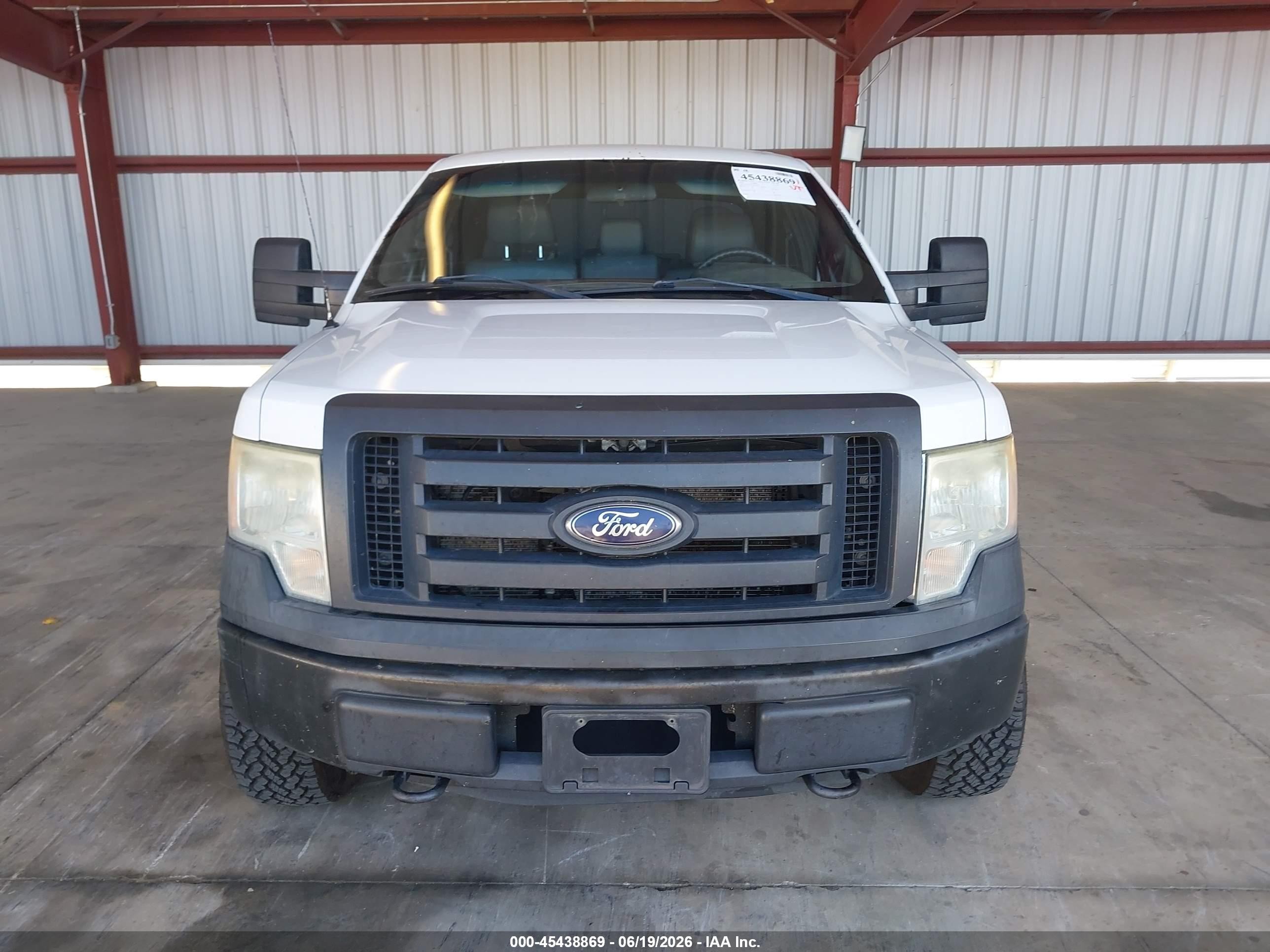 2012 Ford F-150 Xl White vin: 1FTFX1EF0CFC22760