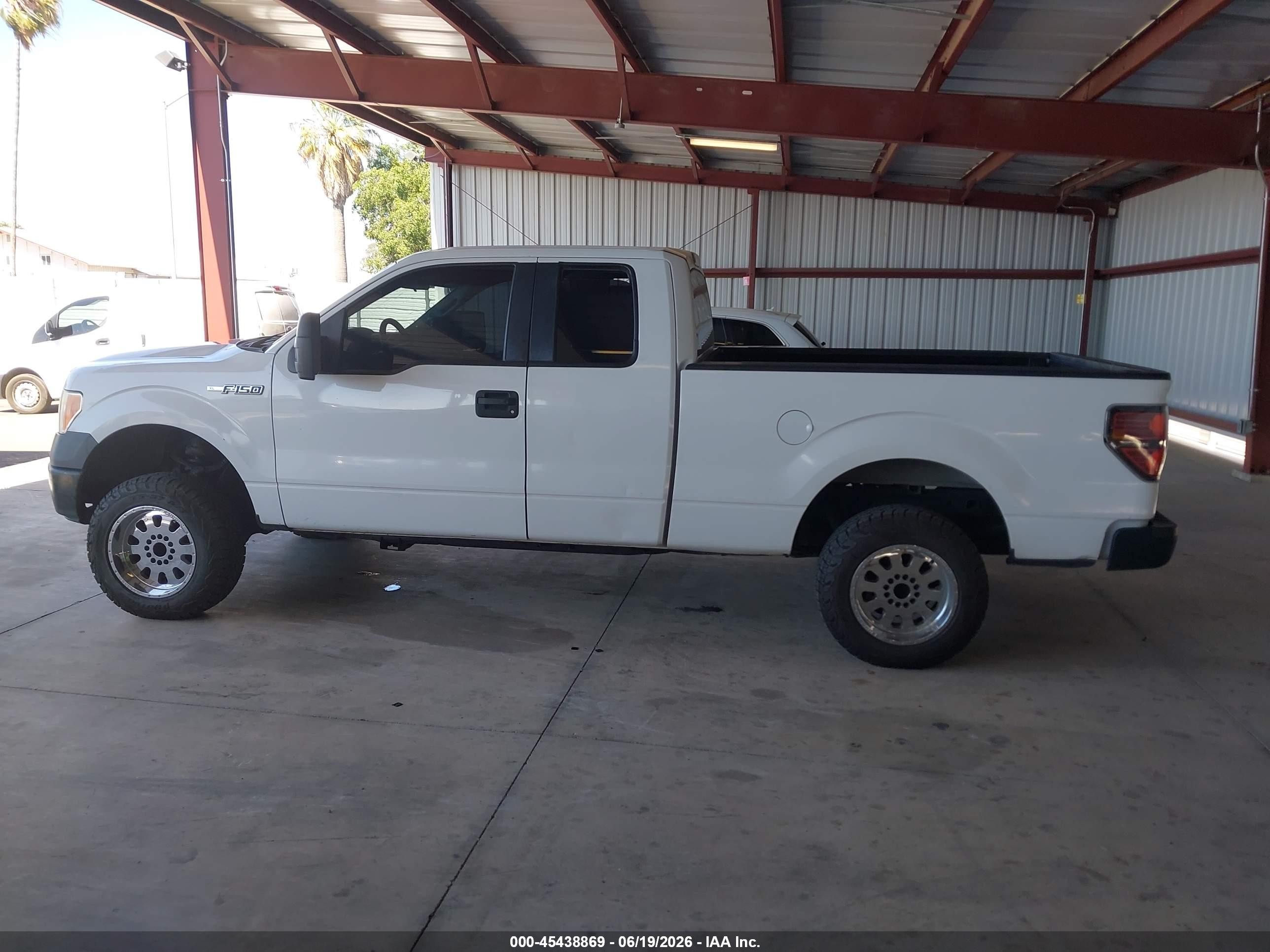 2012 Ford F-150 Xl White vin: 1FTFX1EF0CFC22760