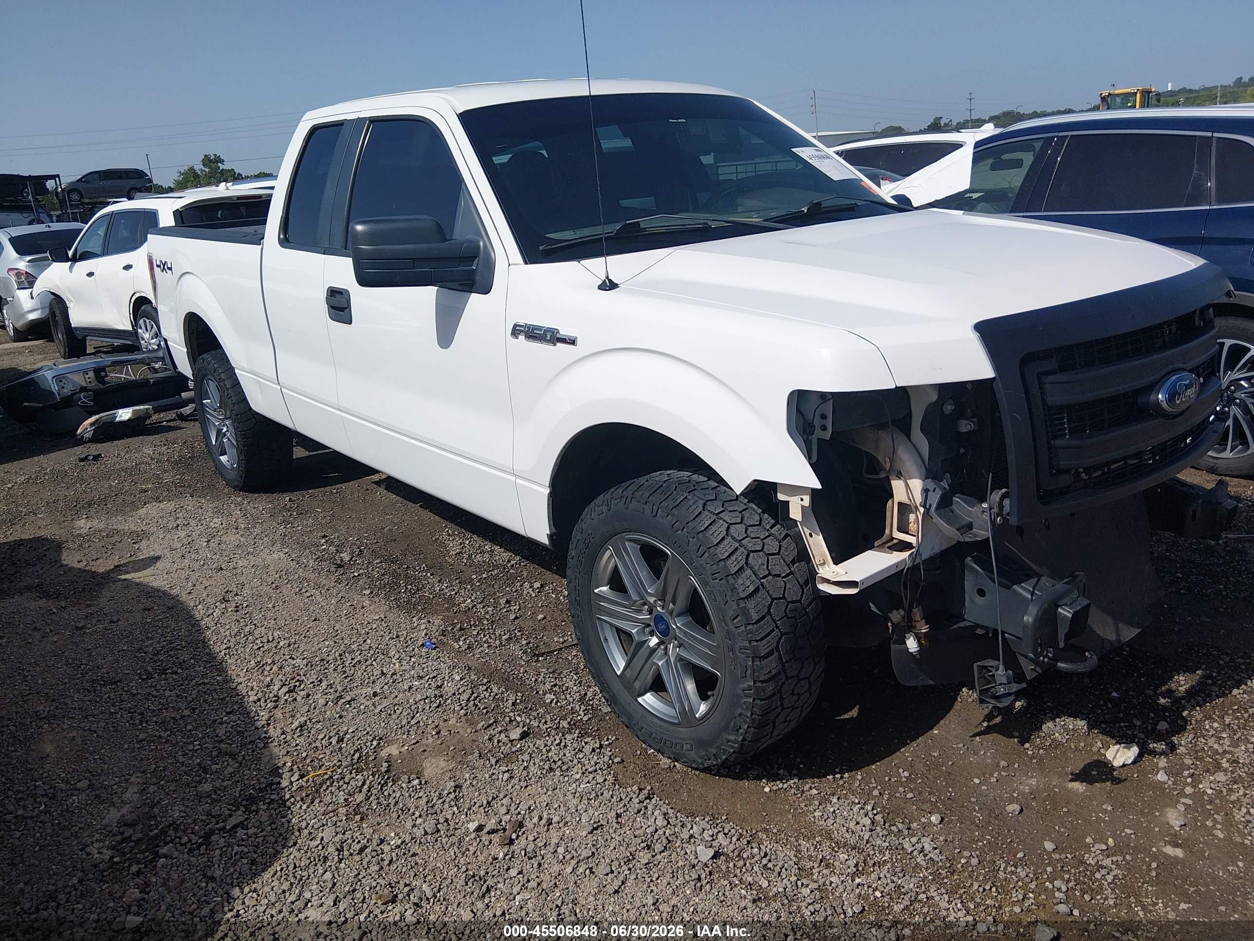 2013 Ford F-150 Fx4/lariat/stx/xl/xlt White vin: 1FTFX1EF0DFA79262
