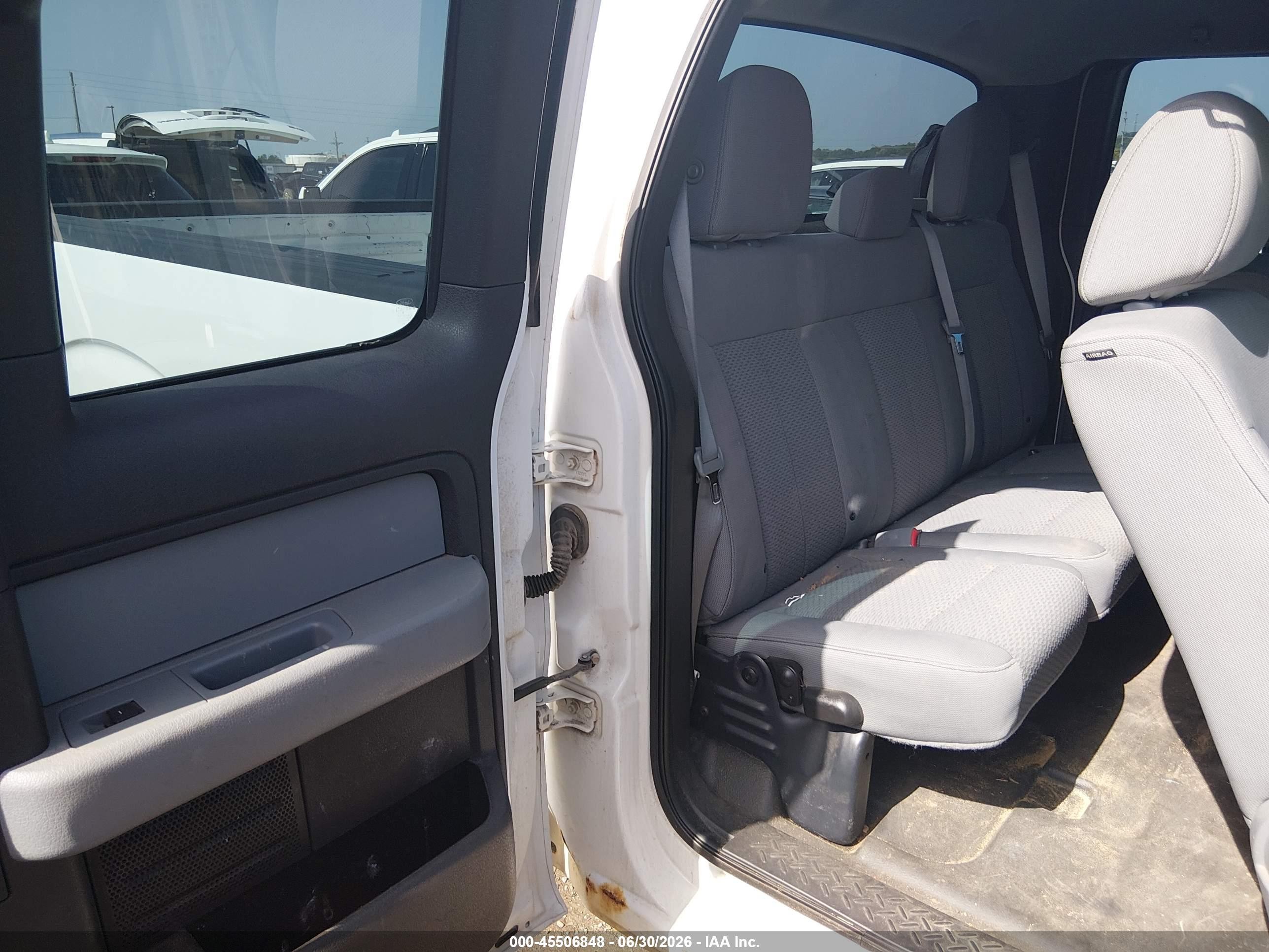 2013 Ford F-150 Fx4/lariat/stx/xl/xlt White vin: 1FTFX1EF0DFA79262