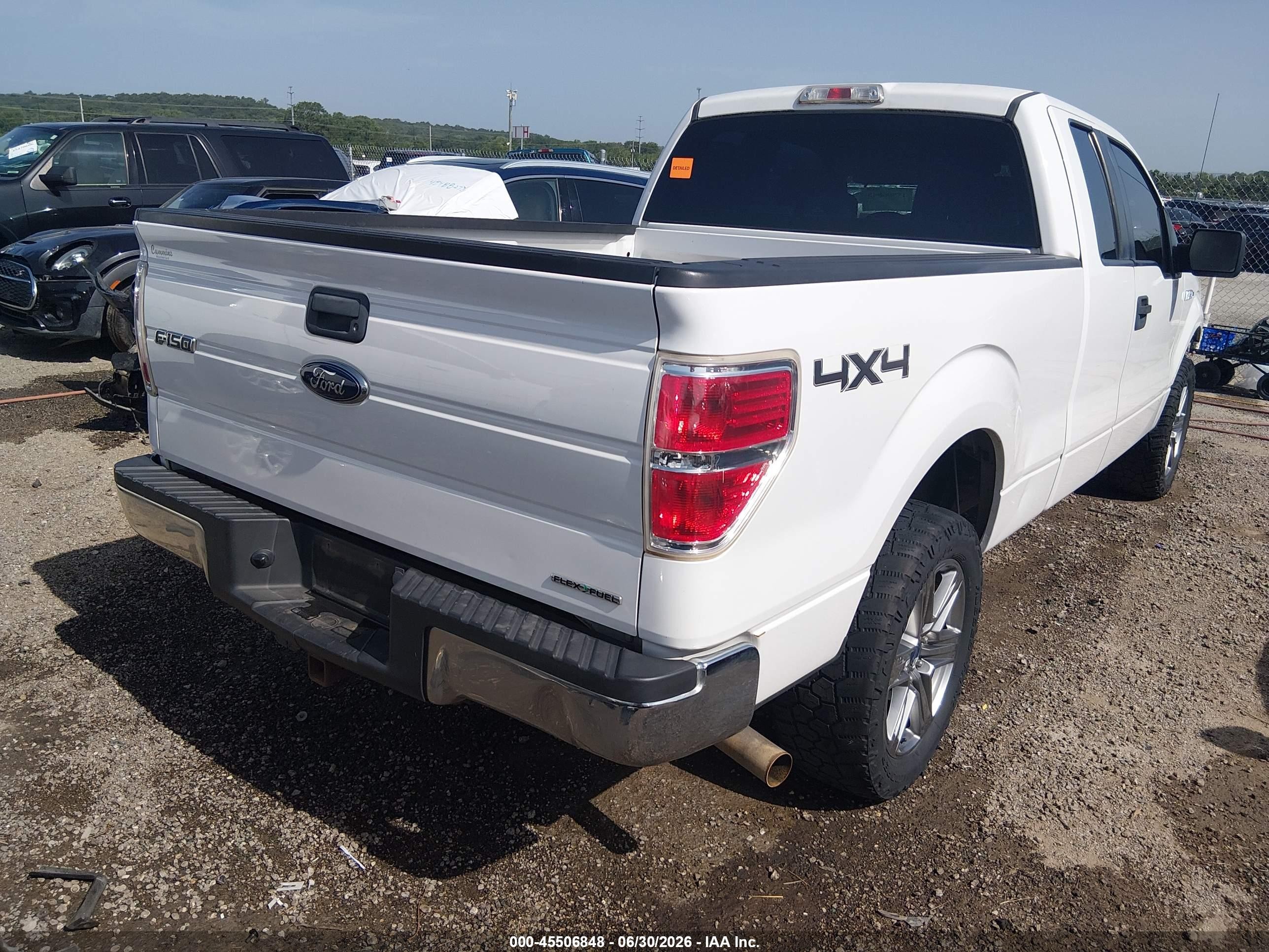 2013 Ford F-150 Fx4/lariat/stx/xl/xlt White vin: 1FTFX1EF0DFA79262