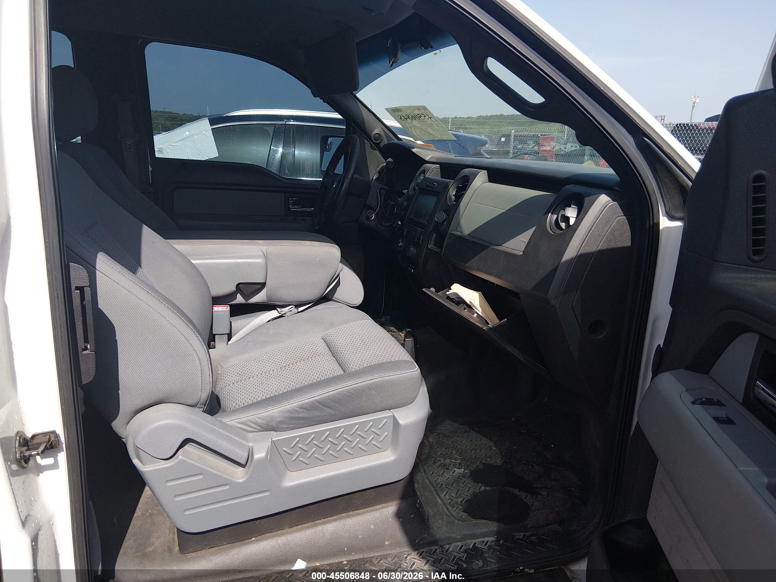 2013 Ford F-150 Fx4/lariat/stx/xl/xlt White vin: 1FTFX1EF0DFA79262