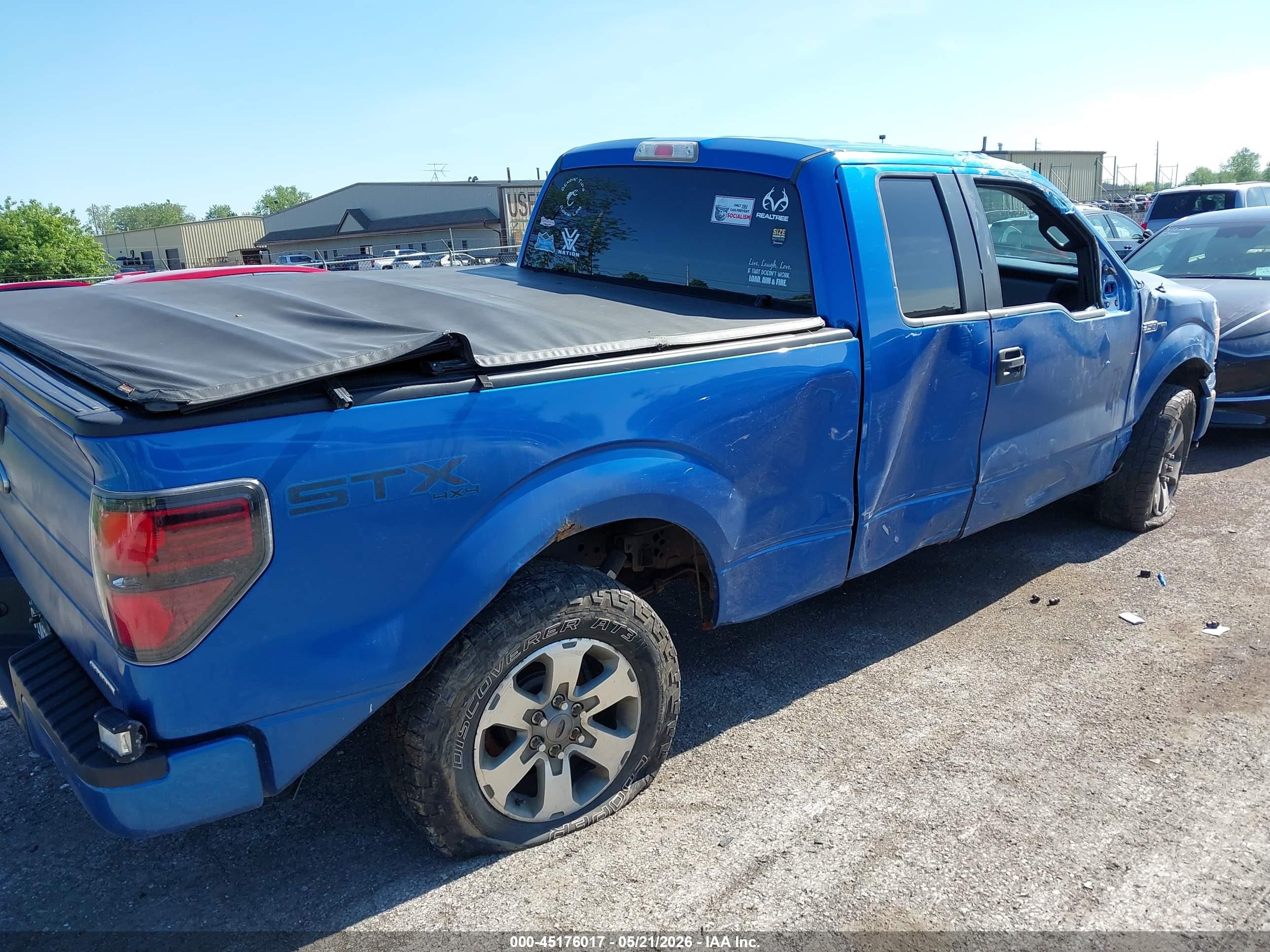 2013 Ford F-150 Stx Blue vin: 1FTFX1EF0DFA88026