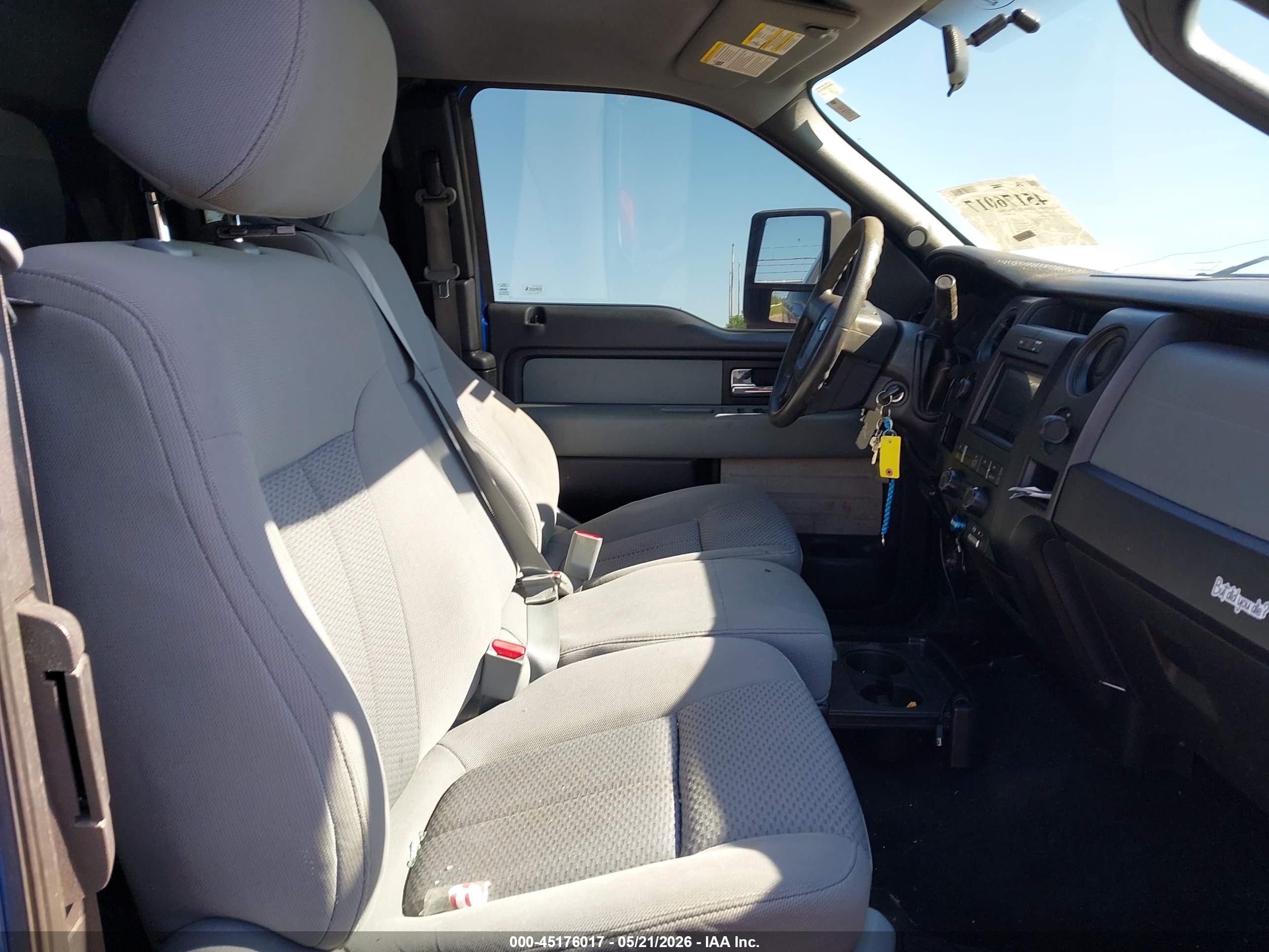2013 Ford F-150 Stx Blue vin: 1FTFX1EF0DFA88026