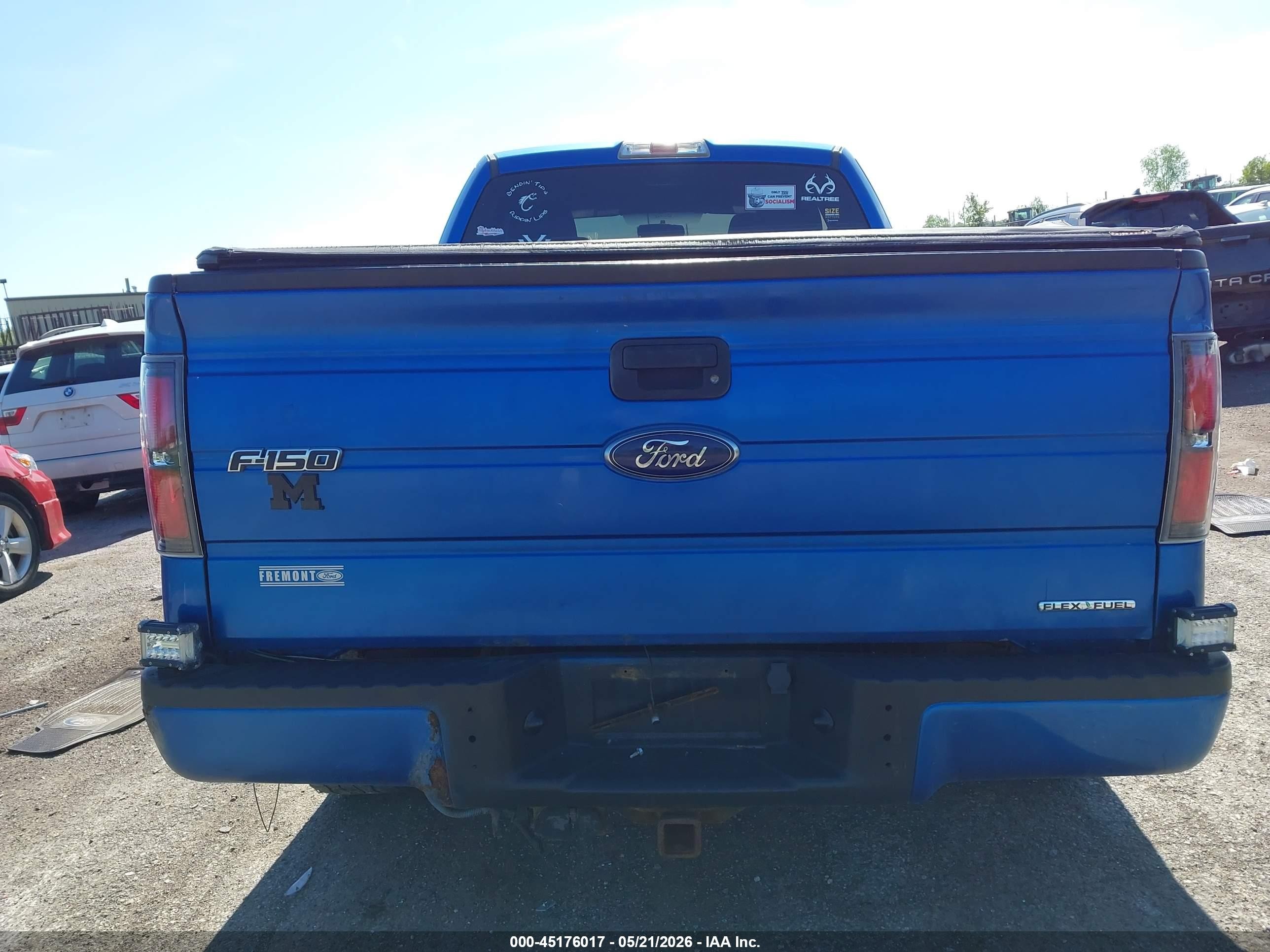 2013 Ford F-150 Stx Blue vin: 1FTFX1EF0DFA88026