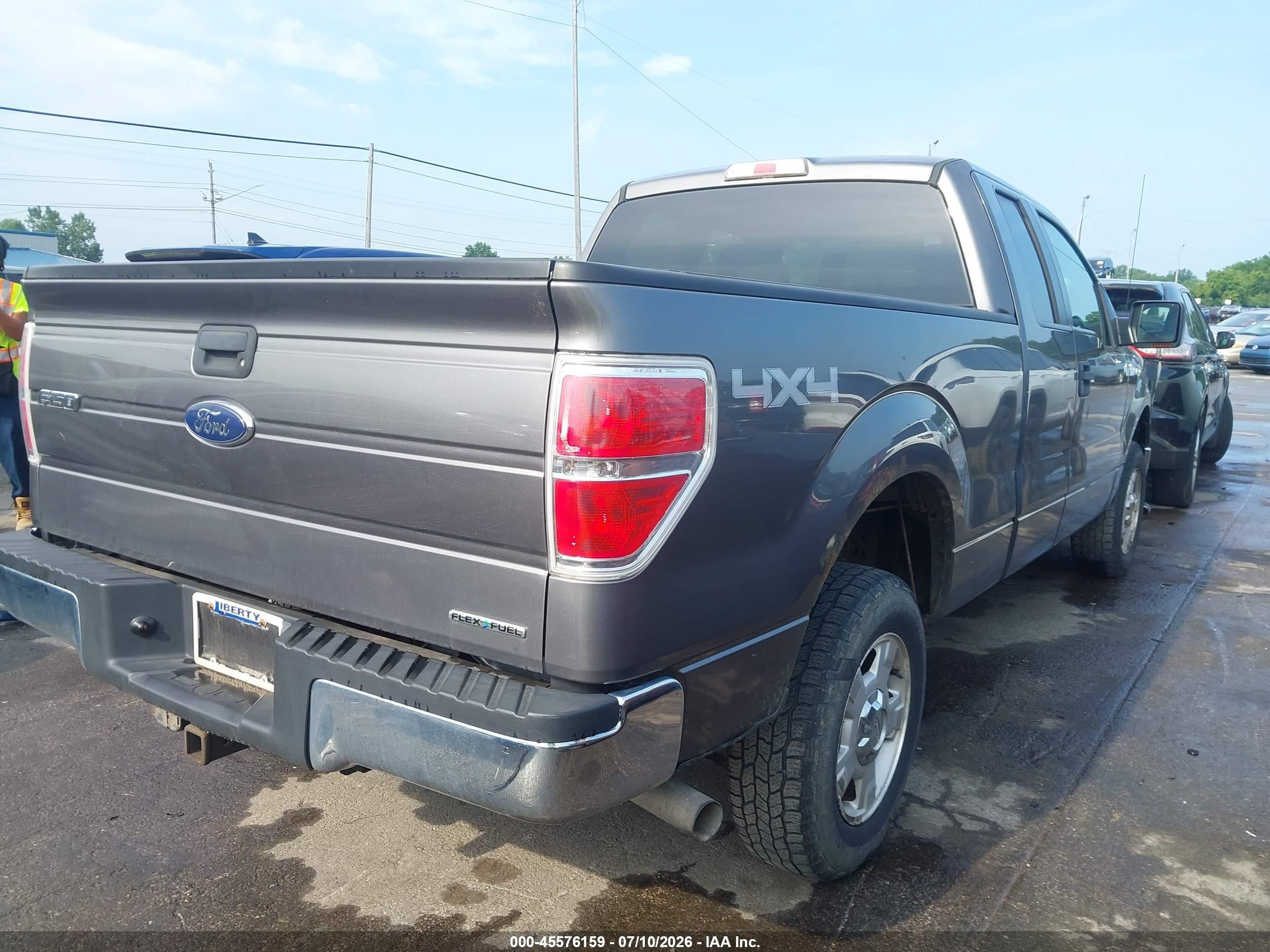 2013 Ford F-150 Fx4/lariat/stx/xl/xlt Gray vin: 1FTFX1EF0DFA88365