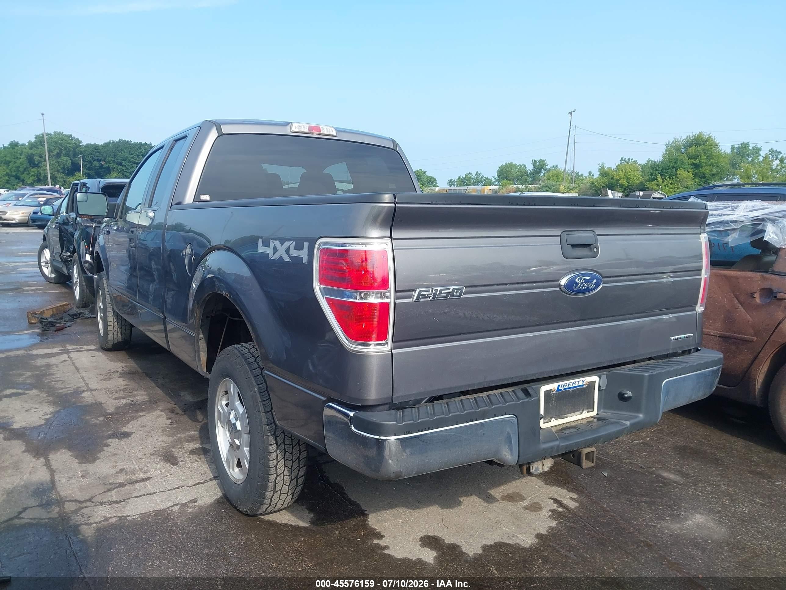 2013 Ford F-150 Fx4/lariat/stx/xl/xlt Gray vin: 1FTFX1EF0DFA88365