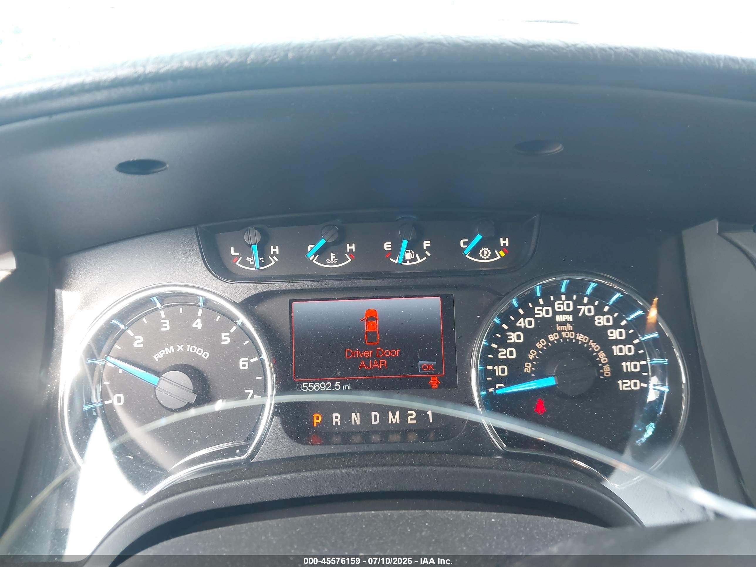 2013 Ford F-150 Fx4/lariat/stx/xl/xlt Gray vin: 1FTFX1EF0DFA88365