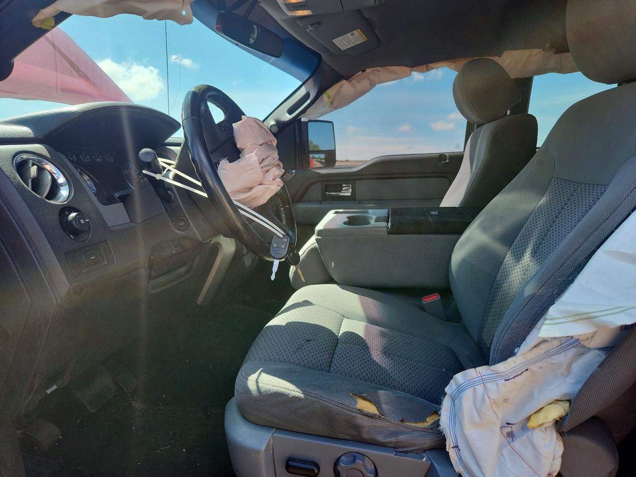 2013 Ford F150 Super Cab Красный vin: 1FTFX1EF0DFB51626