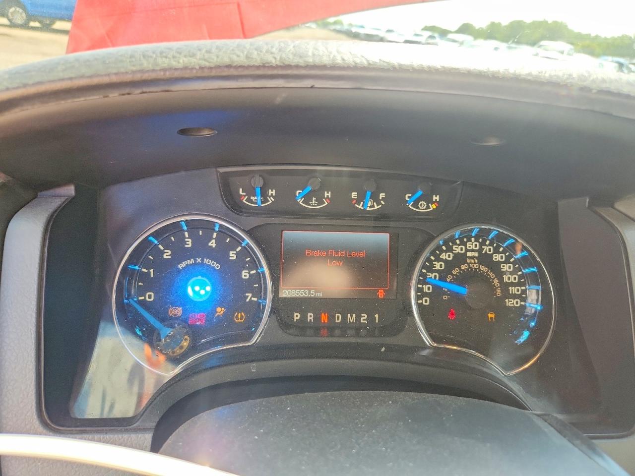 2013 Ford F150 Super Cab Красный vin: 1FTFX1EF0DFB51626