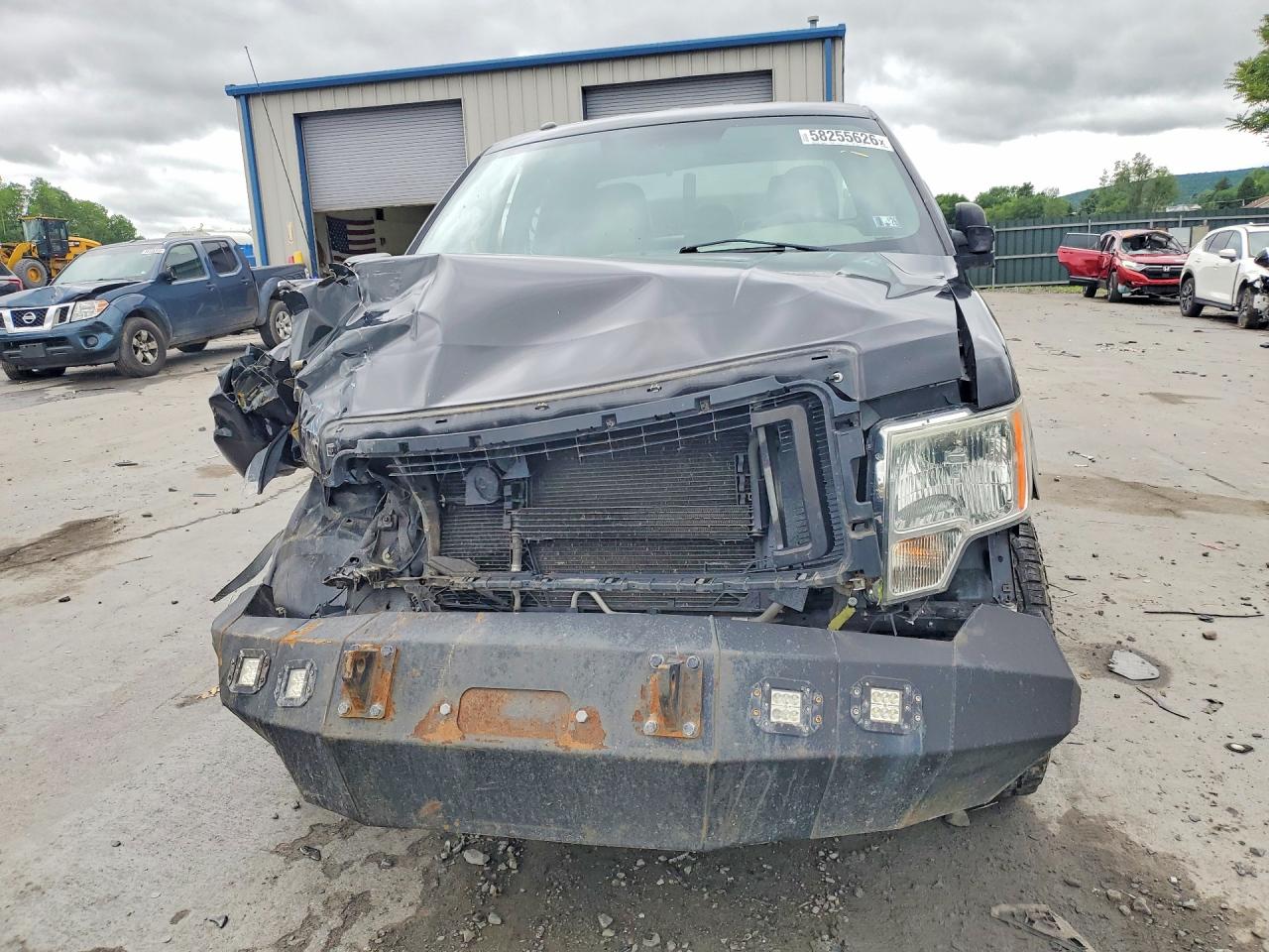 2013 Ford F150 Super Cab Black vin: 1FTFX1EF0DFB56762