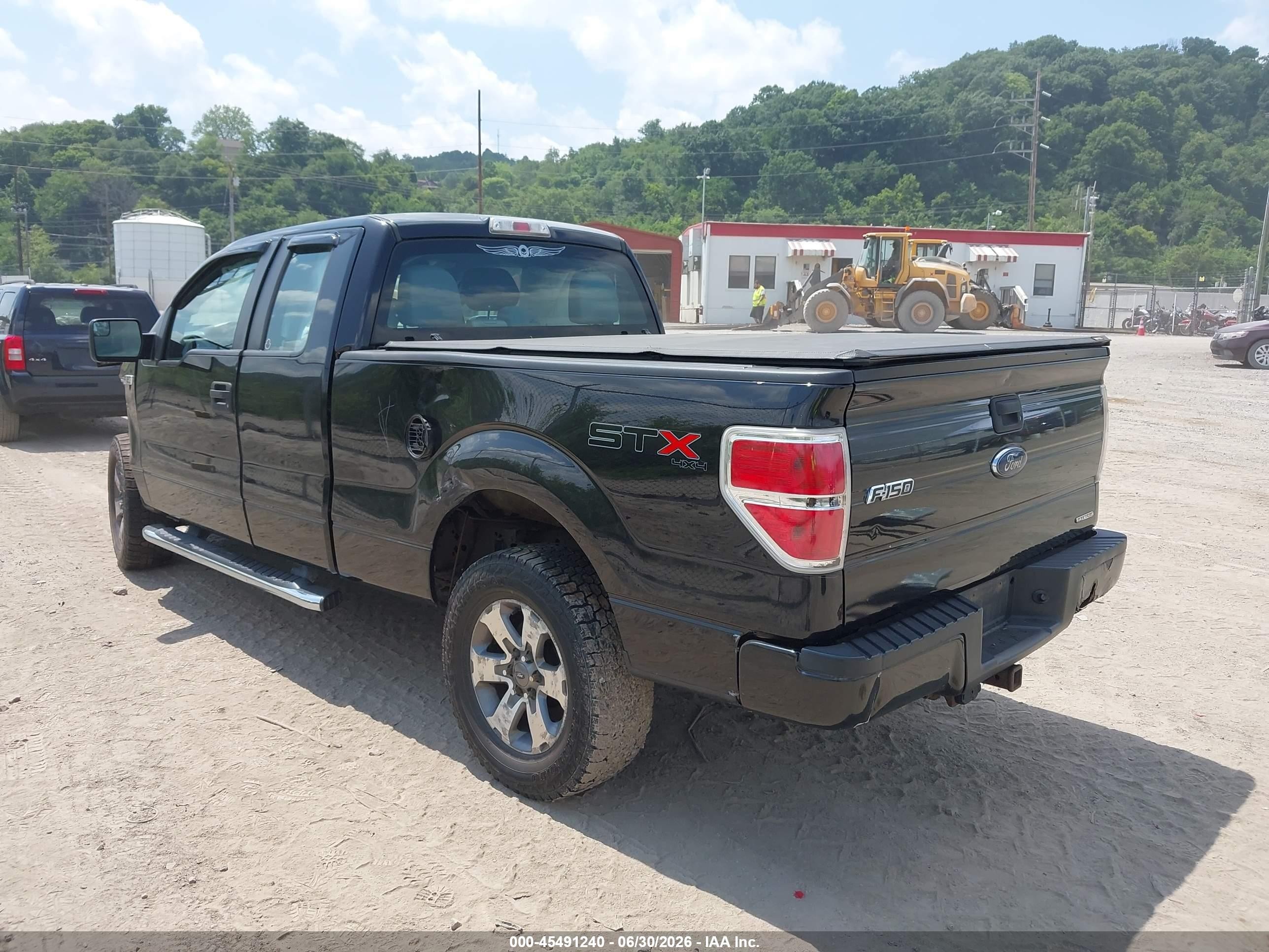 2013 Ford F-150 Fx4/lariat/stx/xl/xlt Black vin: 1FTFX1EF0DFB96887