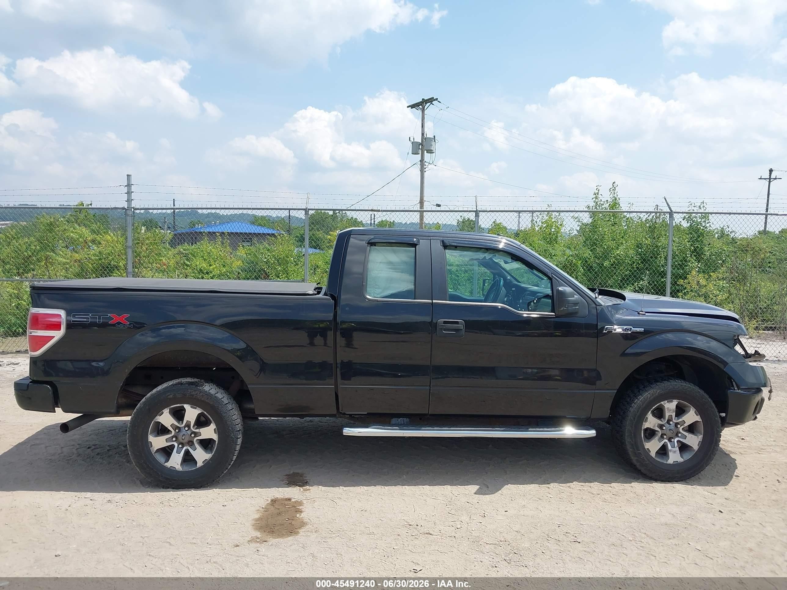 2013 Ford F-150 Fx4/lariat/stx/xl/xlt Black vin: 1FTFX1EF0DFB96887