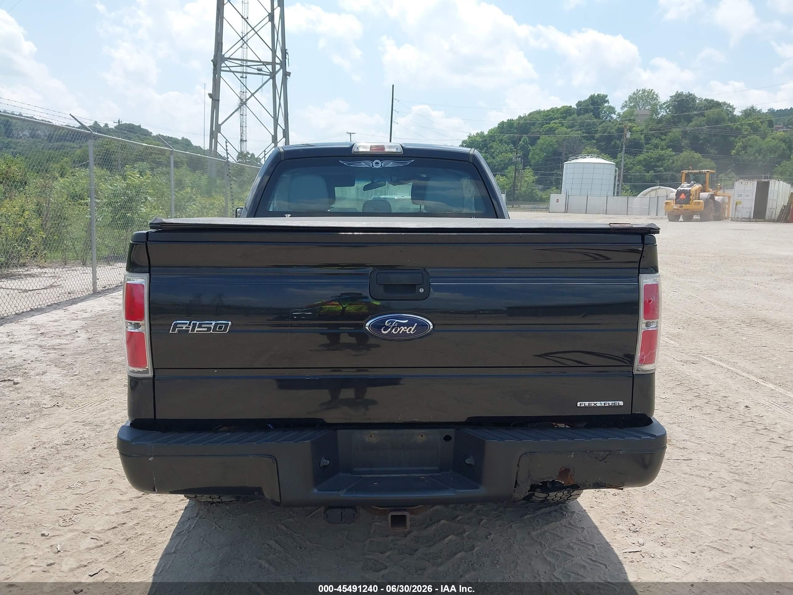 2013 Ford F-150 Fx4/lariat/stx/xl/xlt Black vin: 1FTFX1EF0DFB96887