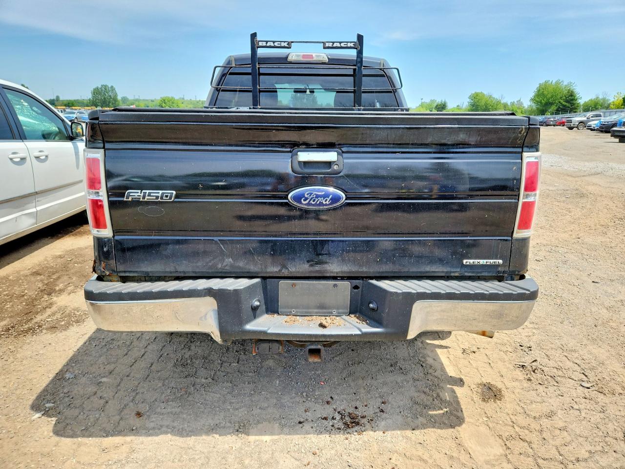2013 Ford F150 Super Cab Black vin: 1FTFX1EF0DFC00906