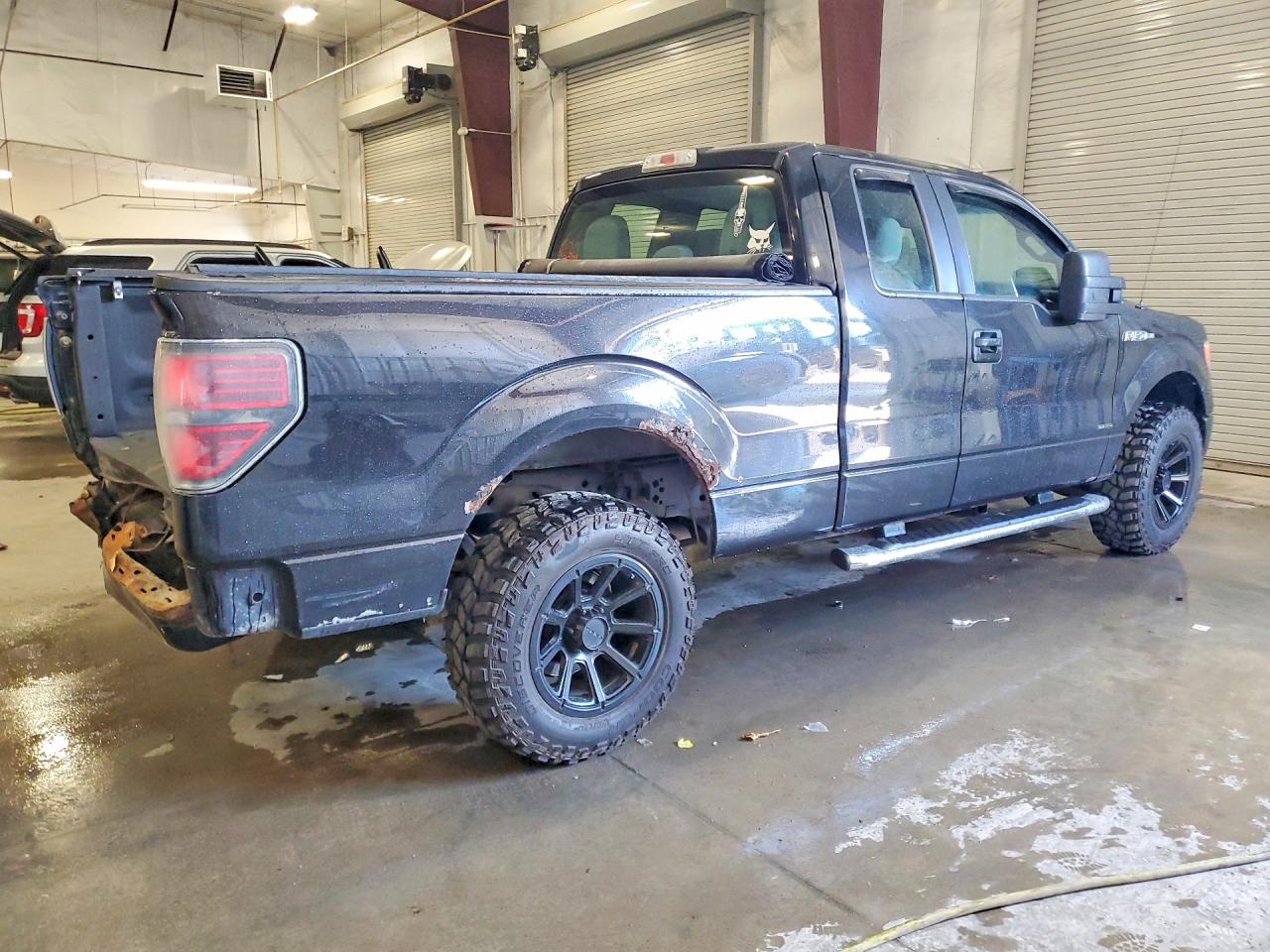 2013 Ford F150 Super Cab Black vin: 1FTFX1EF0DFC19956
