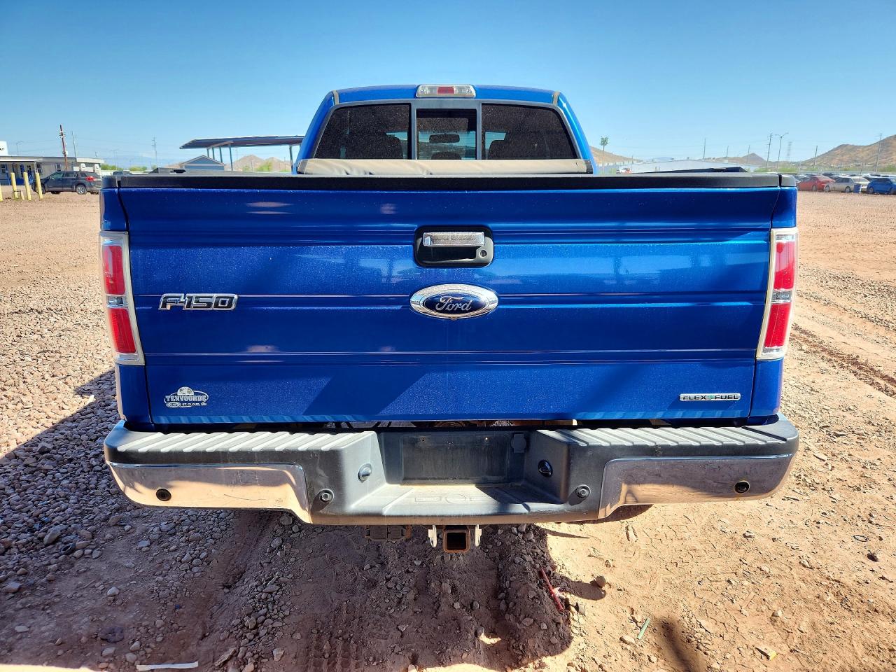 2013 Ford F150 Super Cab Blue vin: 1FTFX1EF0DKD21460