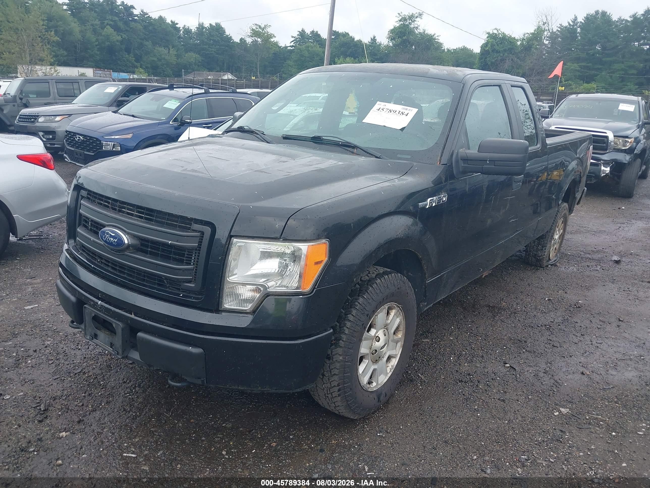 2013 Ford F-150 Stx Black vin: 1FTFX1EF0DKD57049