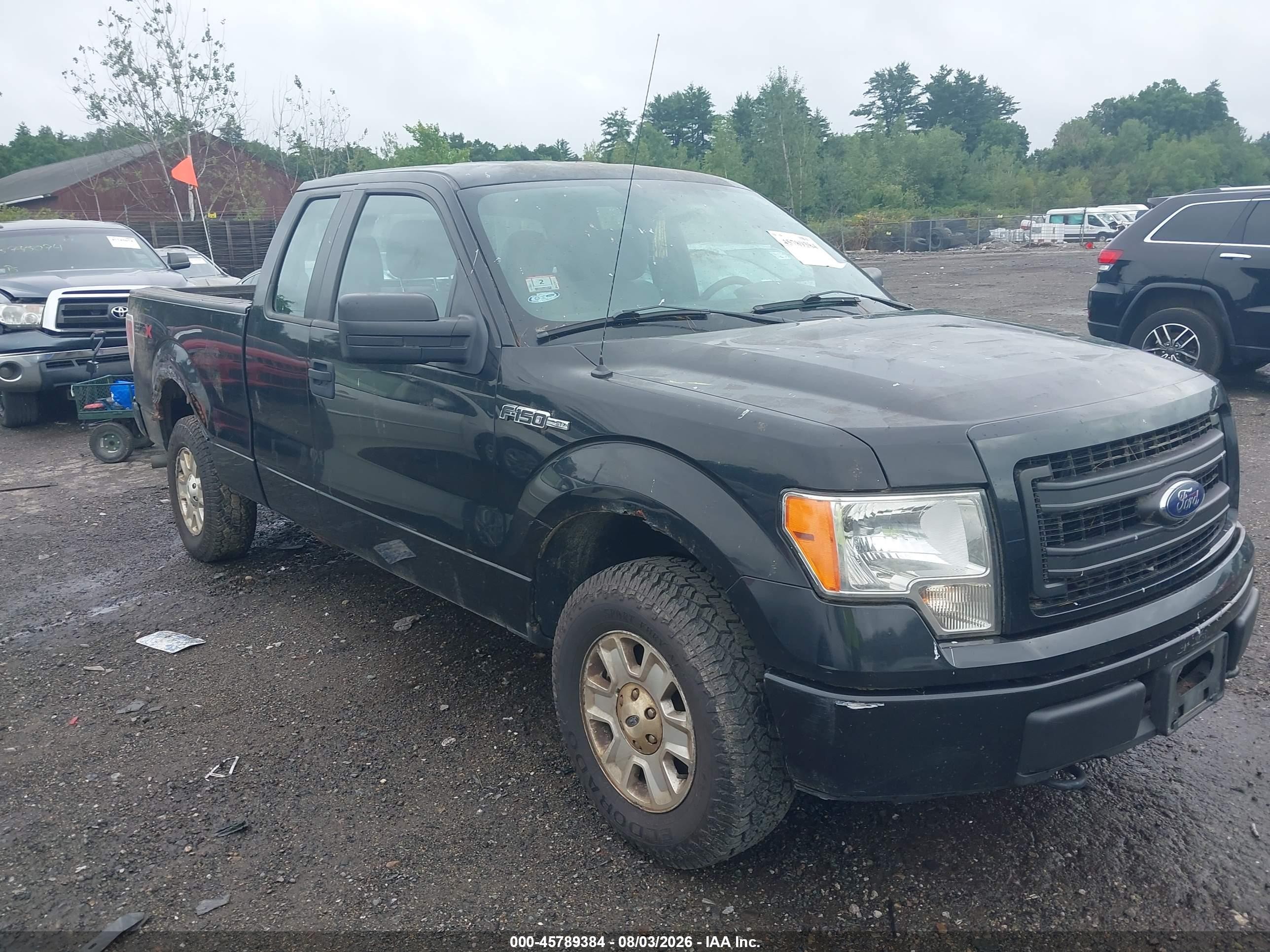 2013 Ford F-150 Stx Black vin: 1FTFX1EF0DKD57049