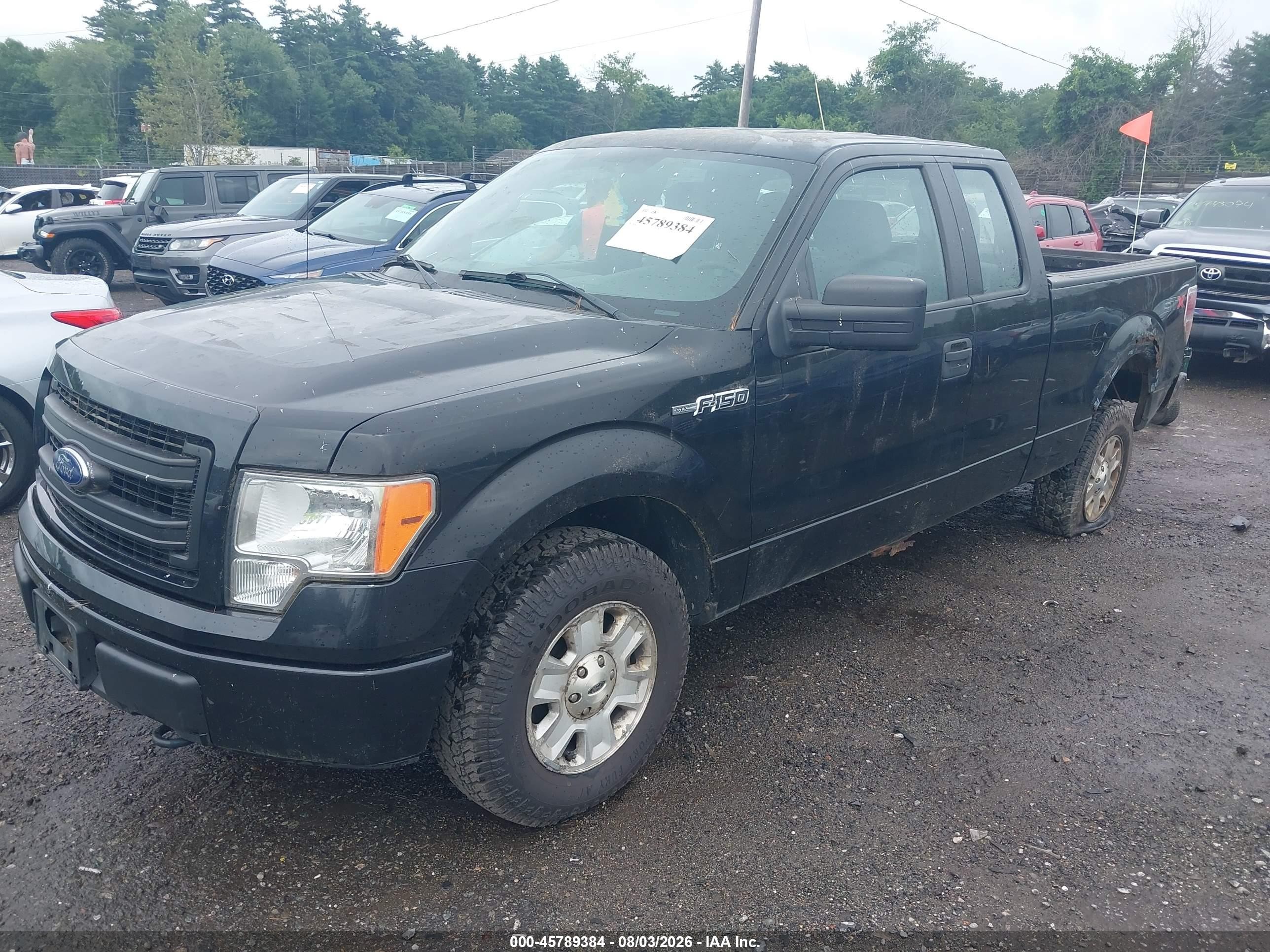 2013 Ford F-150 Stx Black vin: 1FTFX1EF0DKD57049