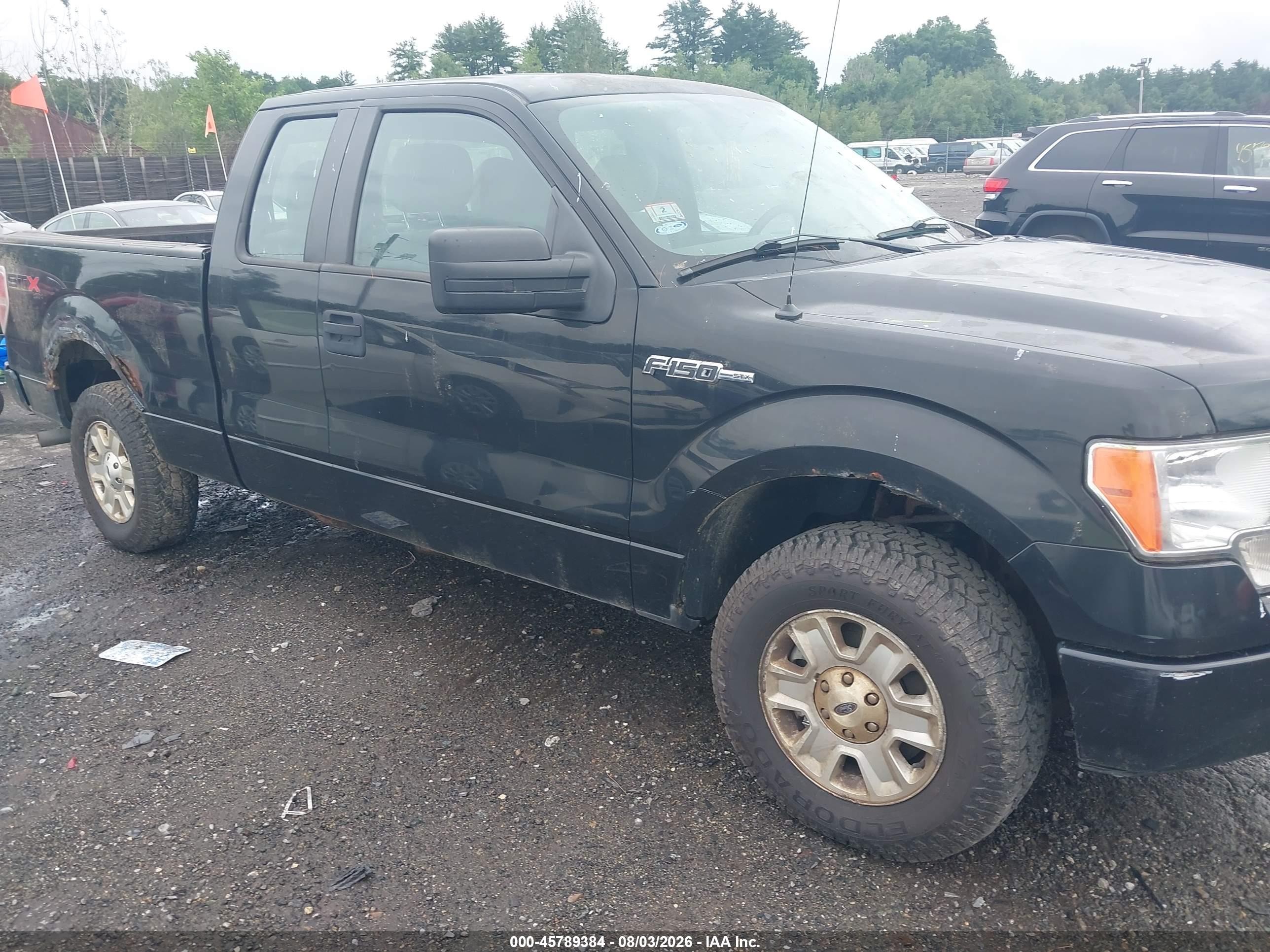 2013 Ford F-150 Stx Black vin: 1FTFX1EF0DKD57049