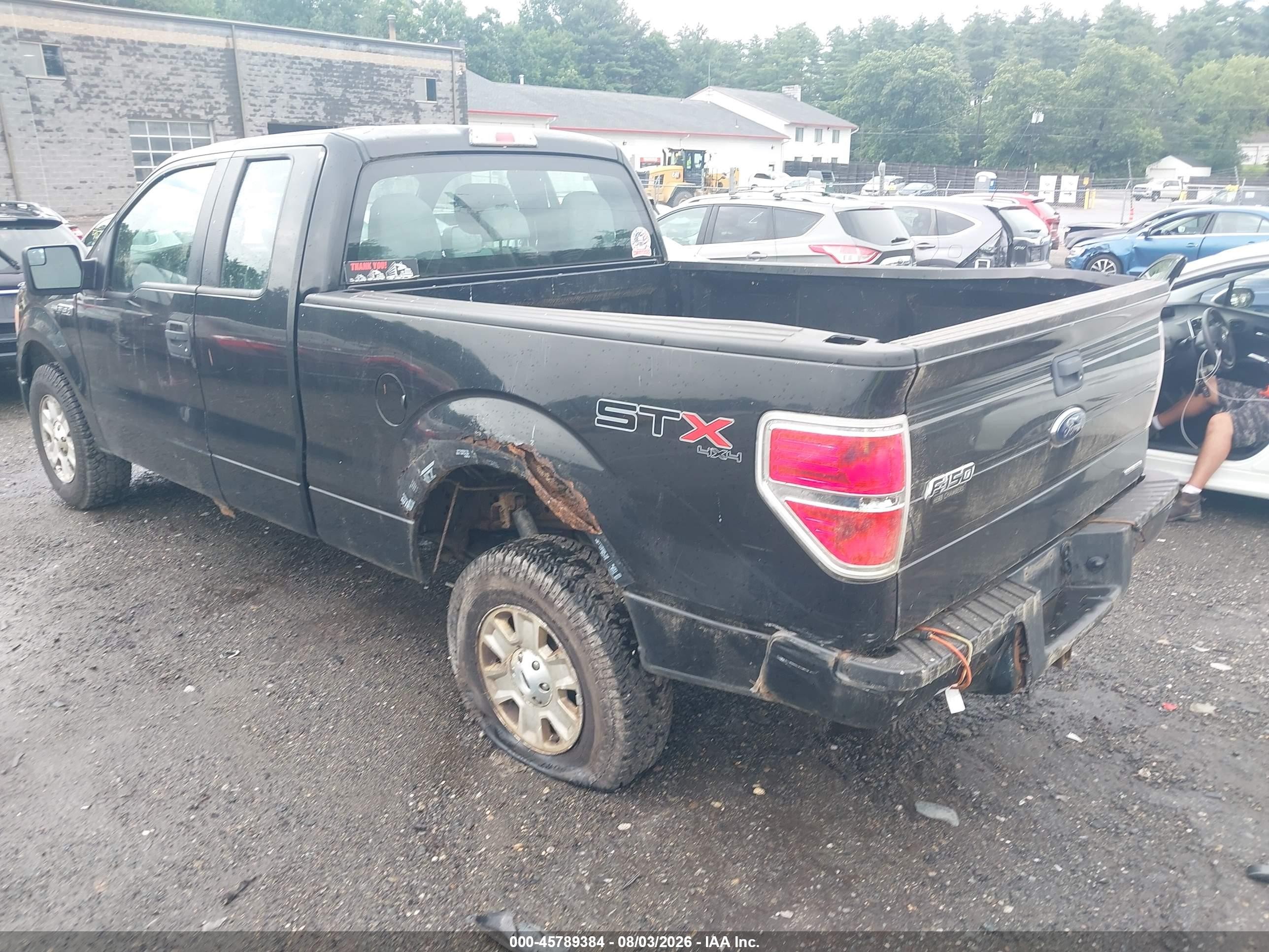 2013 Ford F-150 Stx Black vin: 1FTFX1EF0DKD57049