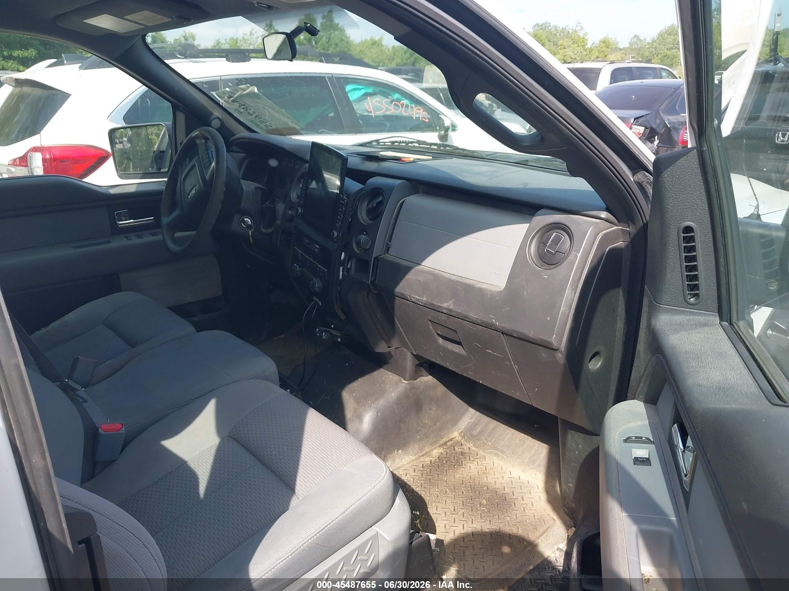 2013 Ford F-150 Fx4/lariat/stx/xl/xlt White vin: 1FTFX1EF0DKF64346