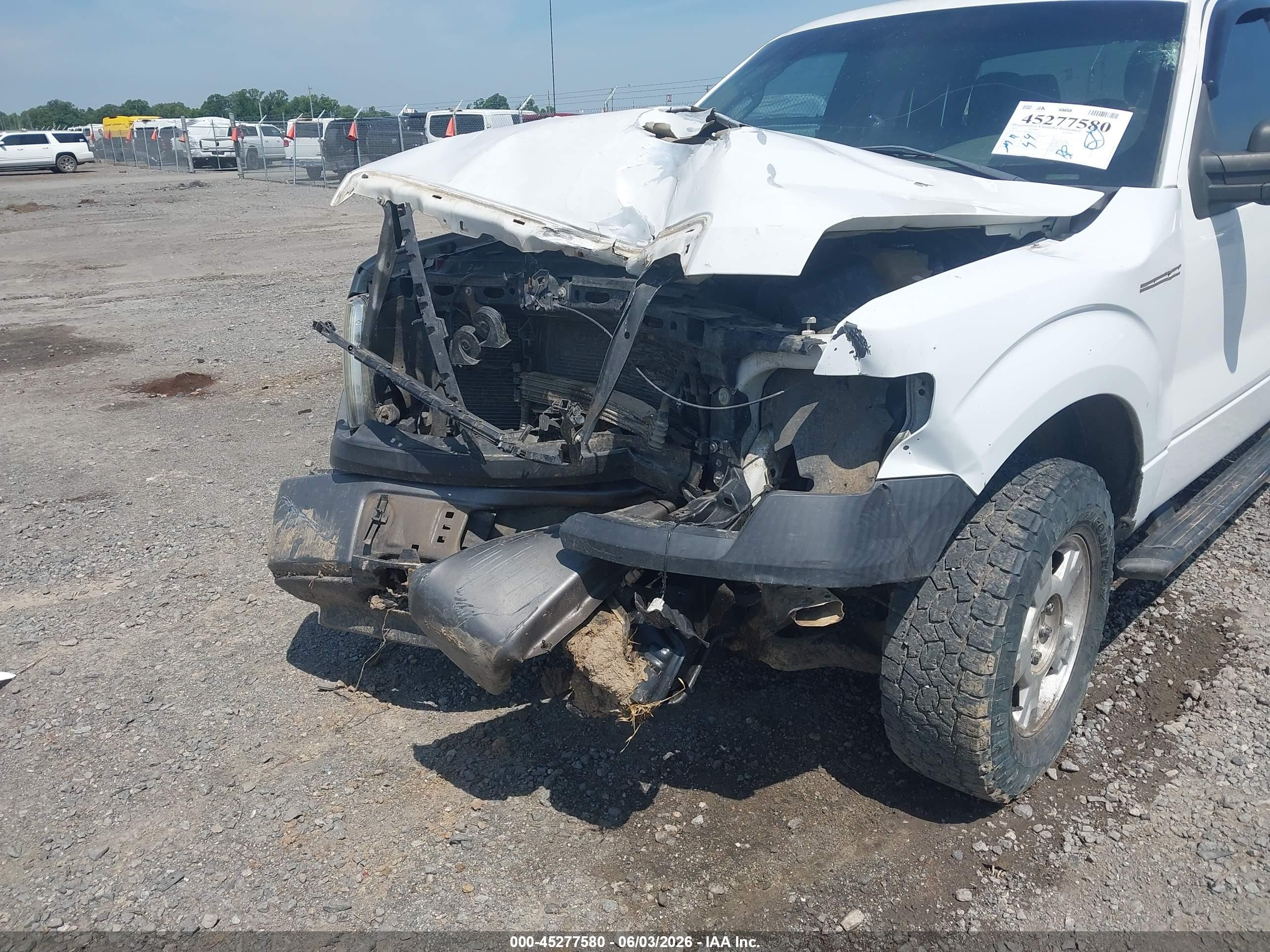 2013 Ford F-150 Xl White vin: 1FTFX1EF0DKG35531