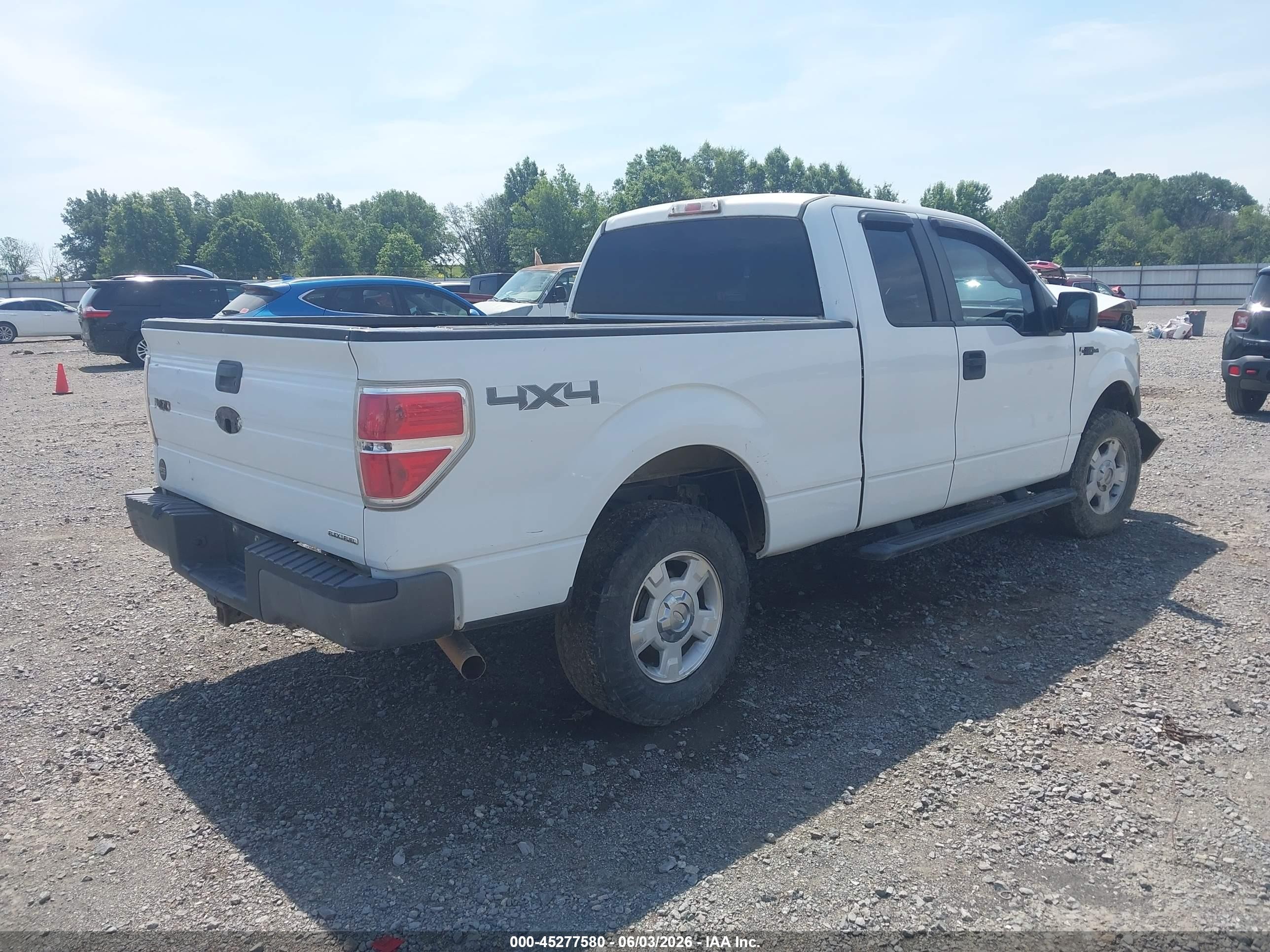 2013 Ford F-150 Xl White vin: 1FTFX1EF0DKG35531
