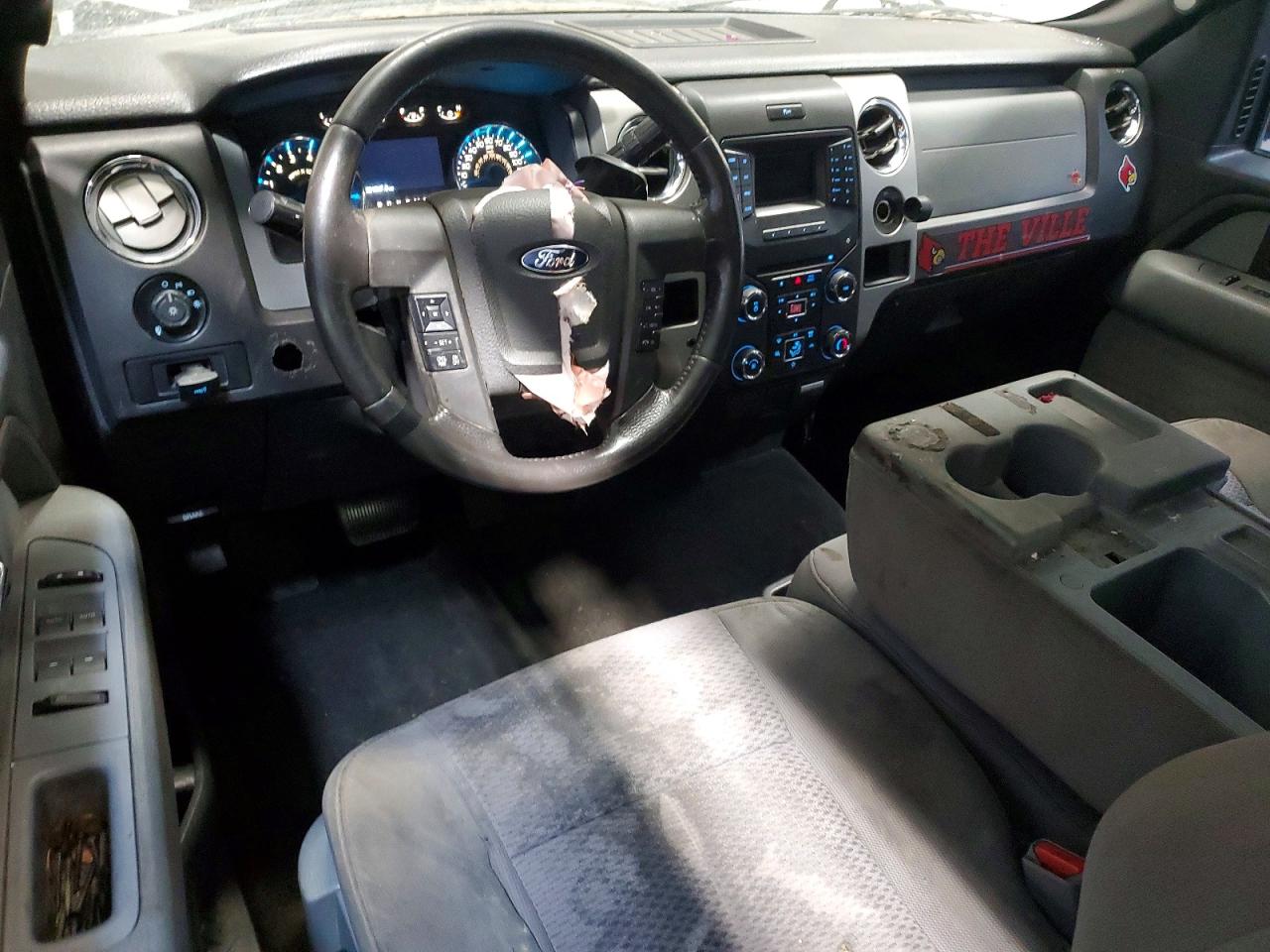 2014 Ford F150 Super Cab Green vin: 1FTFX1EF0EFA65735