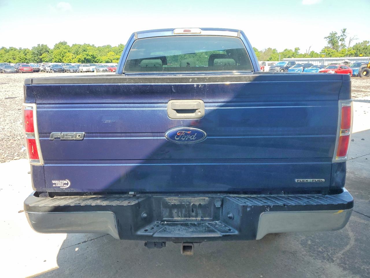 2014 Ford F150 Super Cab Blue vin: 1FTFX1EF0EFB33144