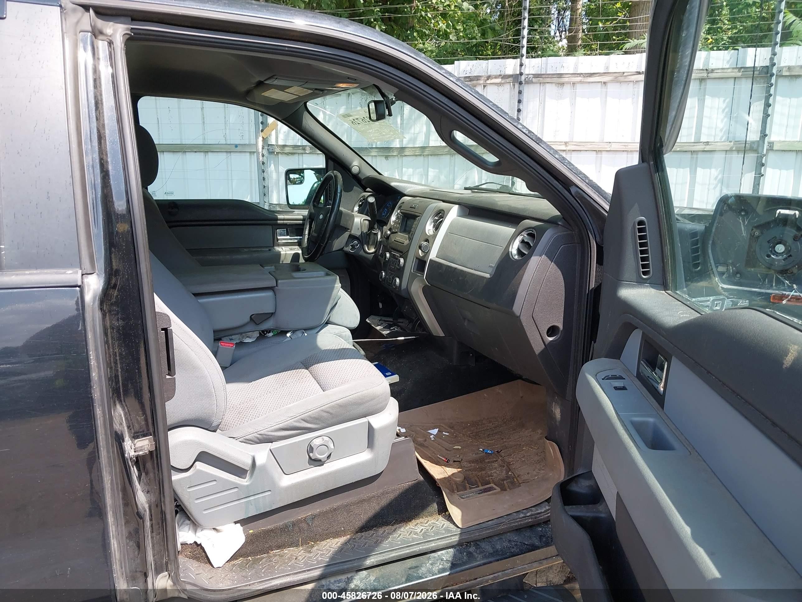 2014 Ford F-150 Xlt Black vin: 1FTFX1EF0EFB59646