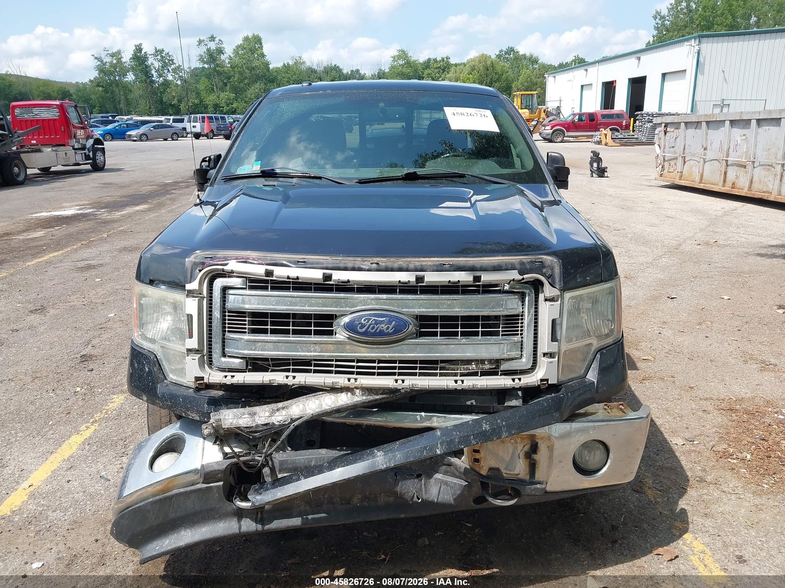 2014 Ford F-150 Xlt Black vin: 1FTFX1EF0EFB59646