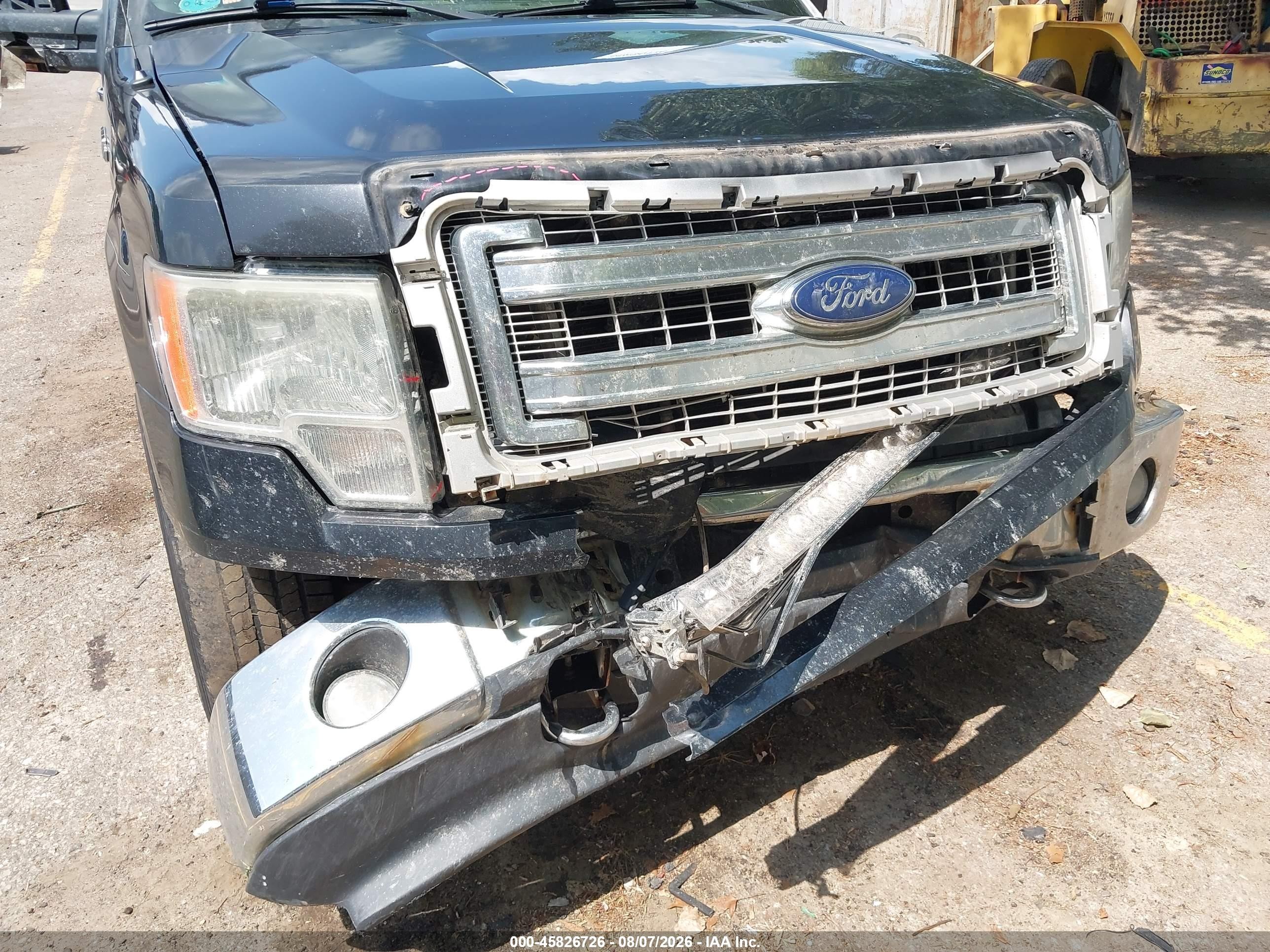 2014 Ford F-150 Xlt Black vin: 1FTFX1EF0EFB59646