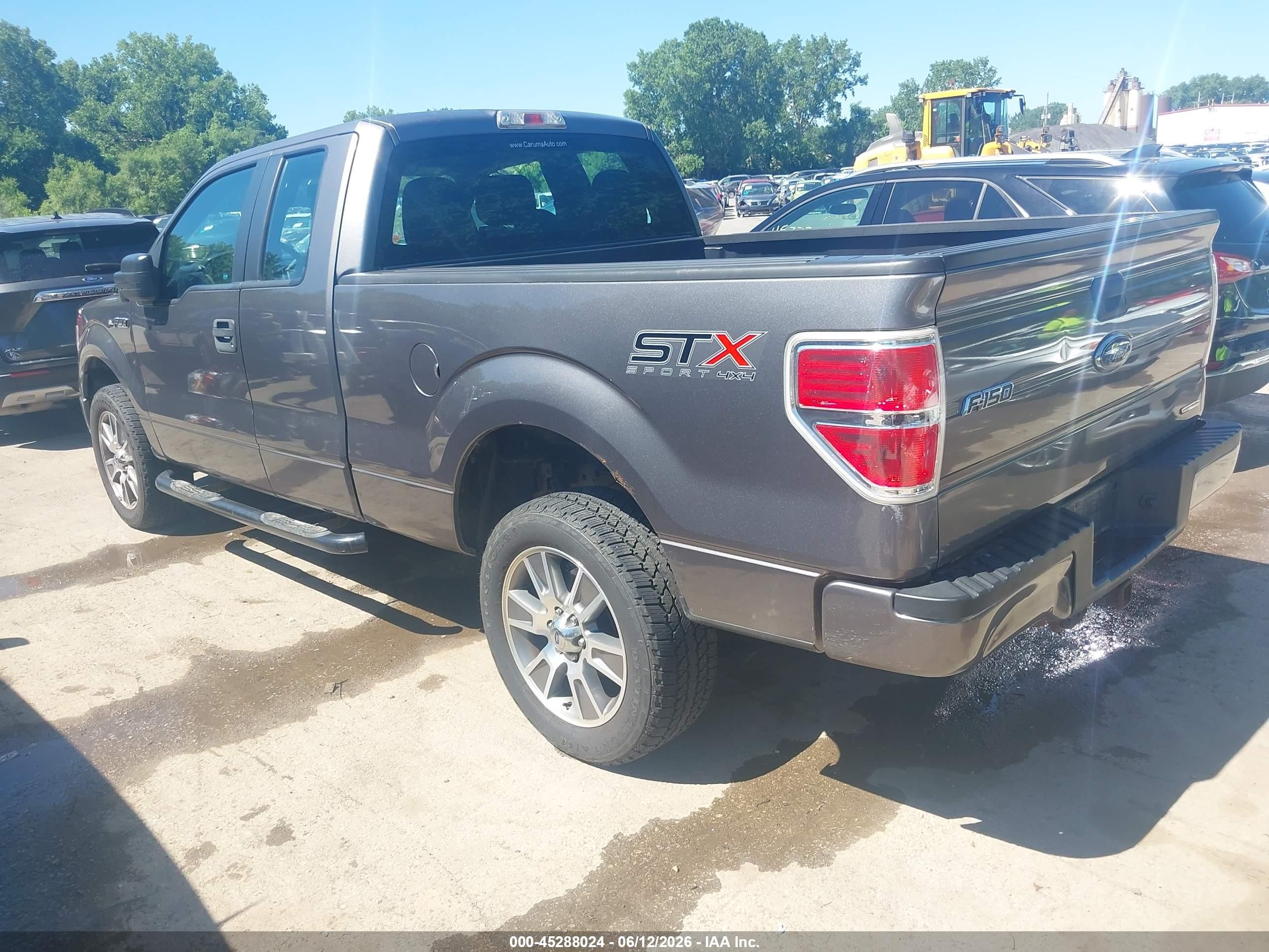 2014 Ford F-150 Stx Gray vin: 1FTFX1EF0EFB83073