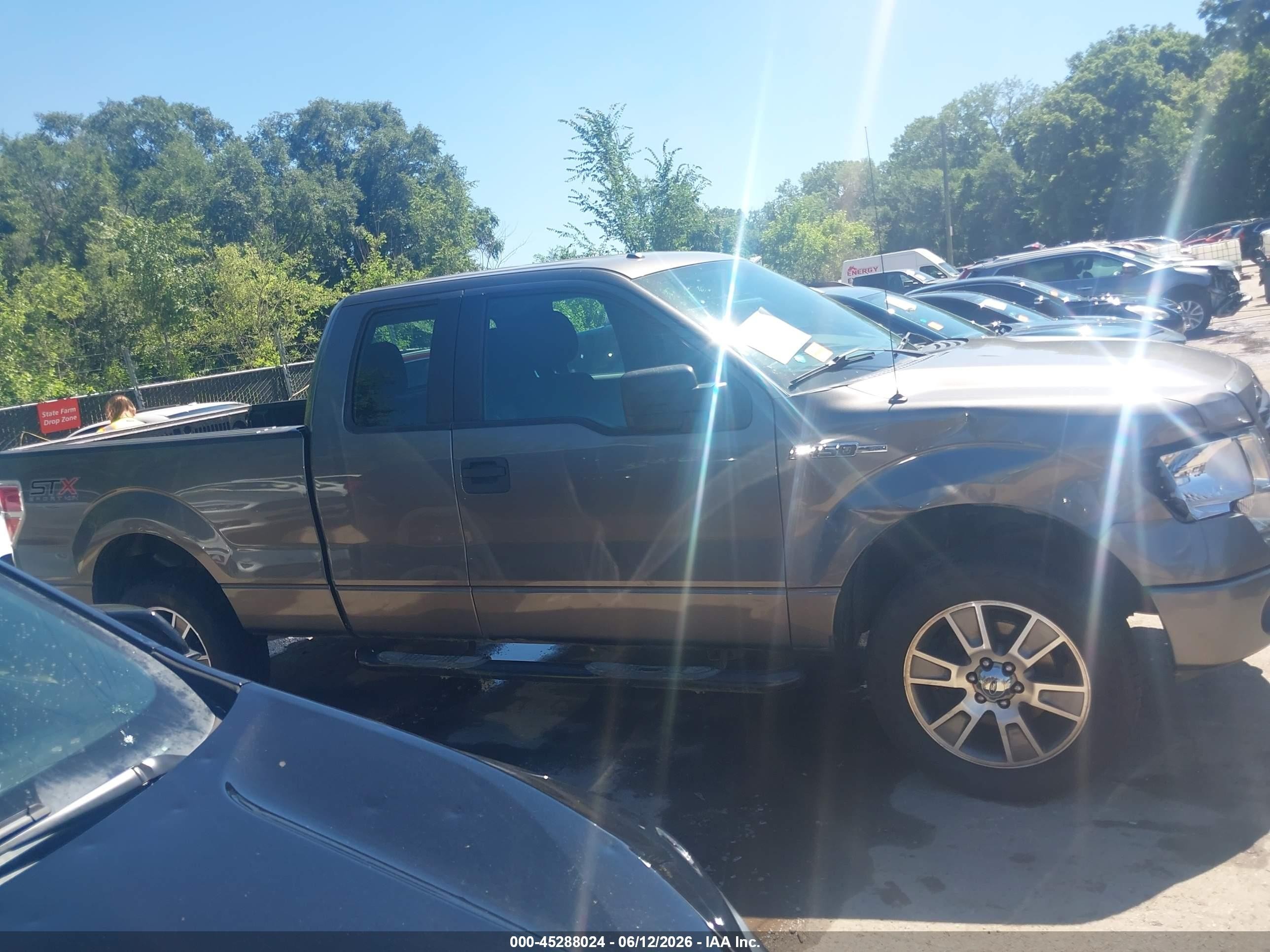 2014 Ford F-150 Stx Gray vin: 1FTFX1EF0EFB83073